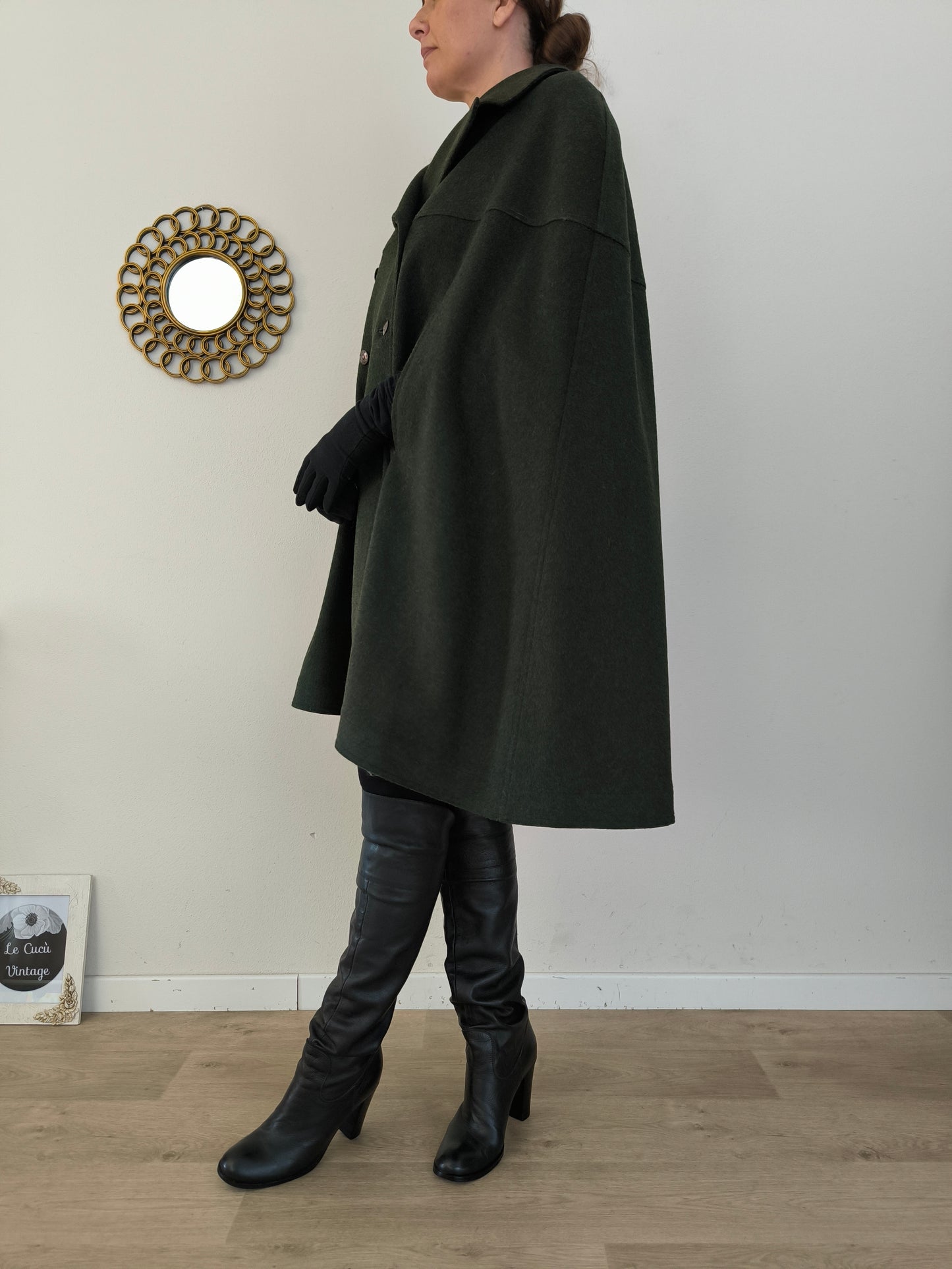 FENDI Cappa in loden vintage