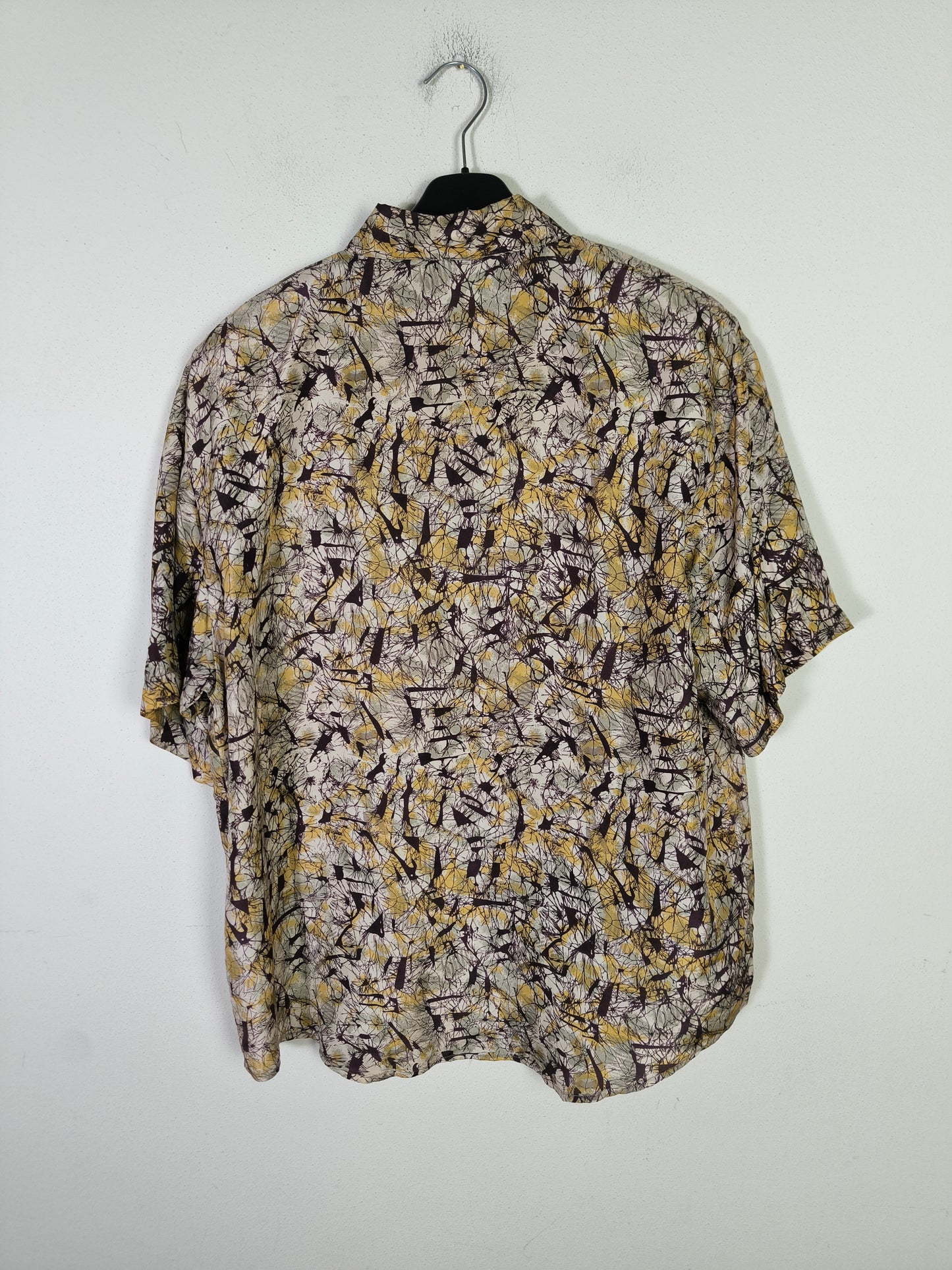 Camicia vintage unisex pura seta