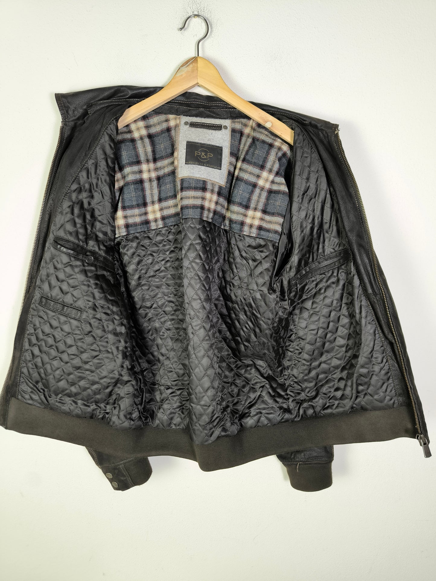 Giubbino in pelle unisex