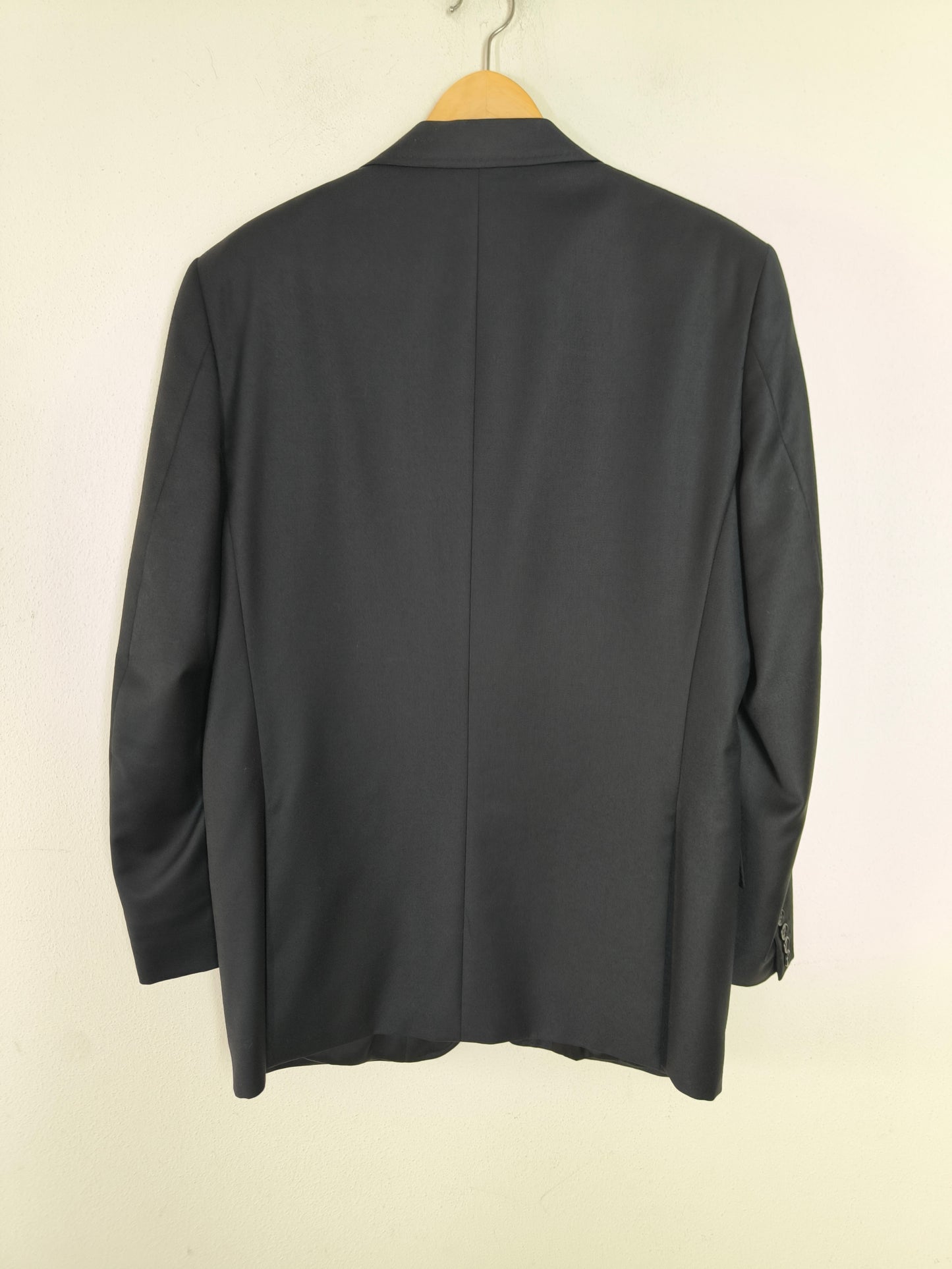 Blazer unisex nero Micheli Super 100's merino Extrafine
