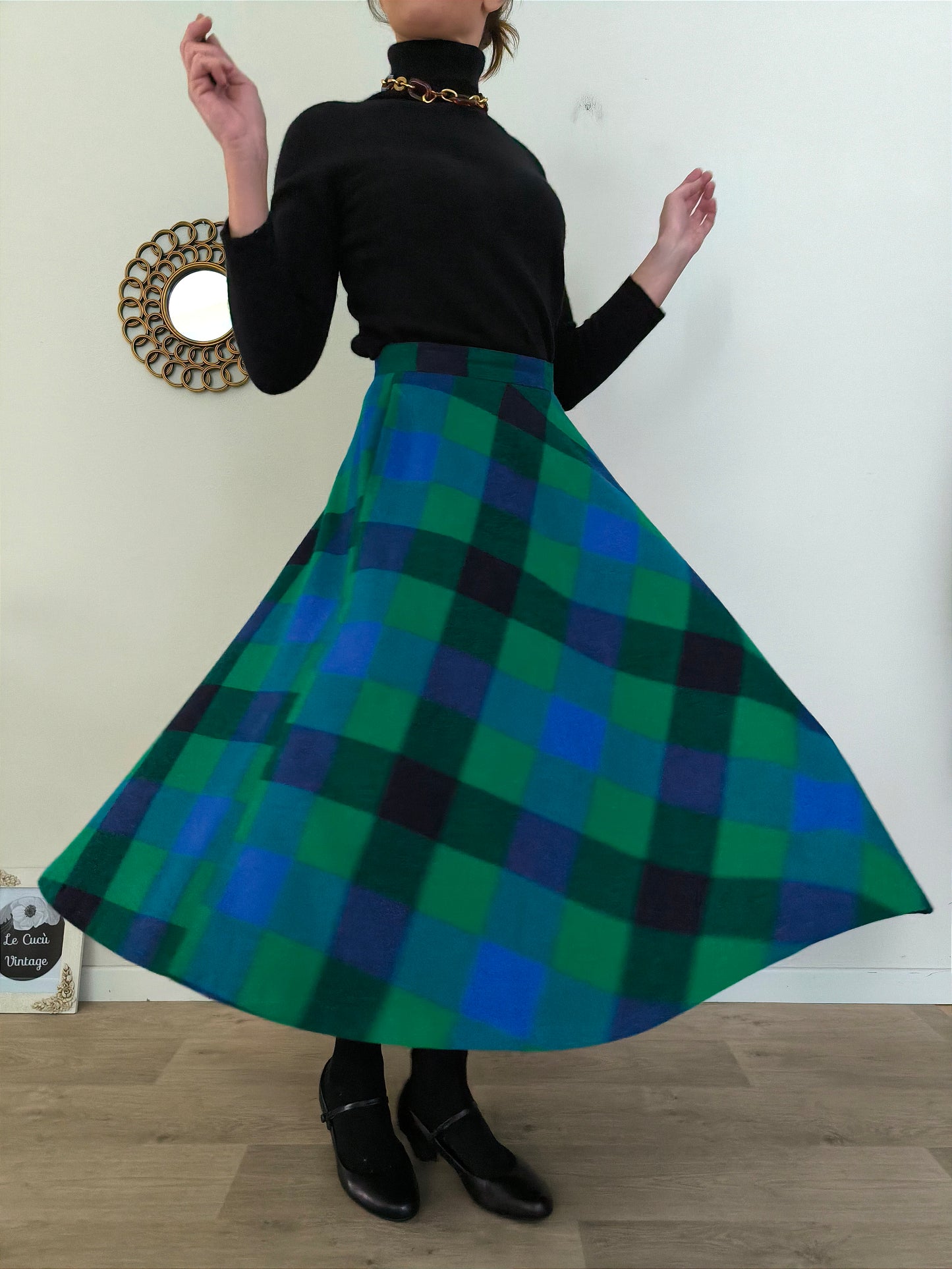 Gonna Tartan anni 50 tg M