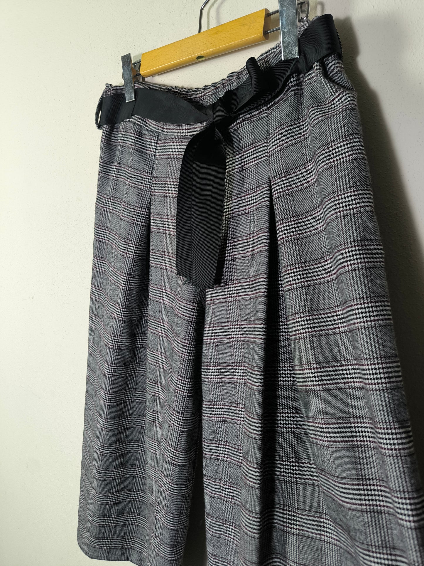 Pantalone ampio Susy Mix fantasia principe di Galles tg