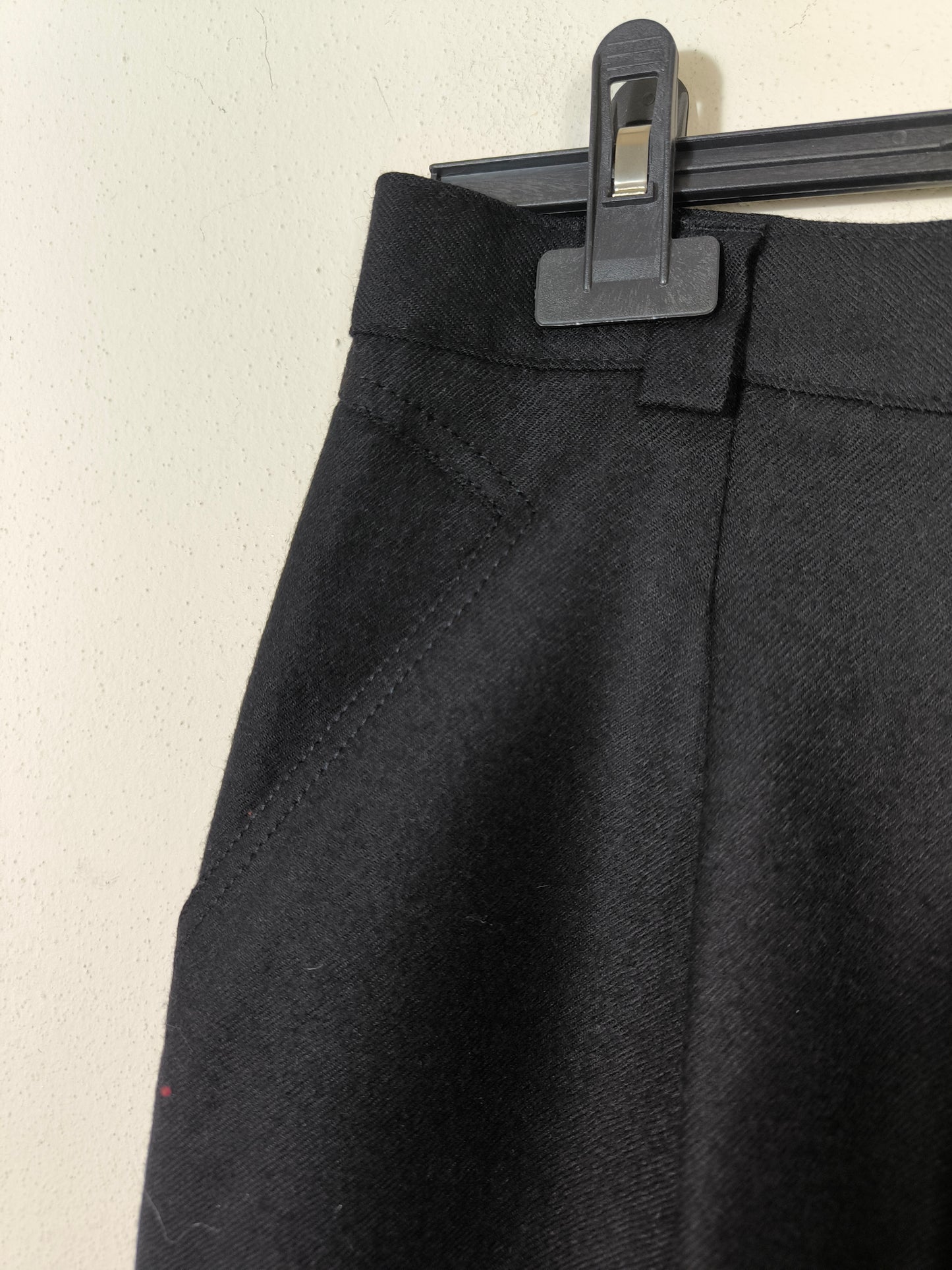 Pantalone vintage vita alta pura lana tg S/M