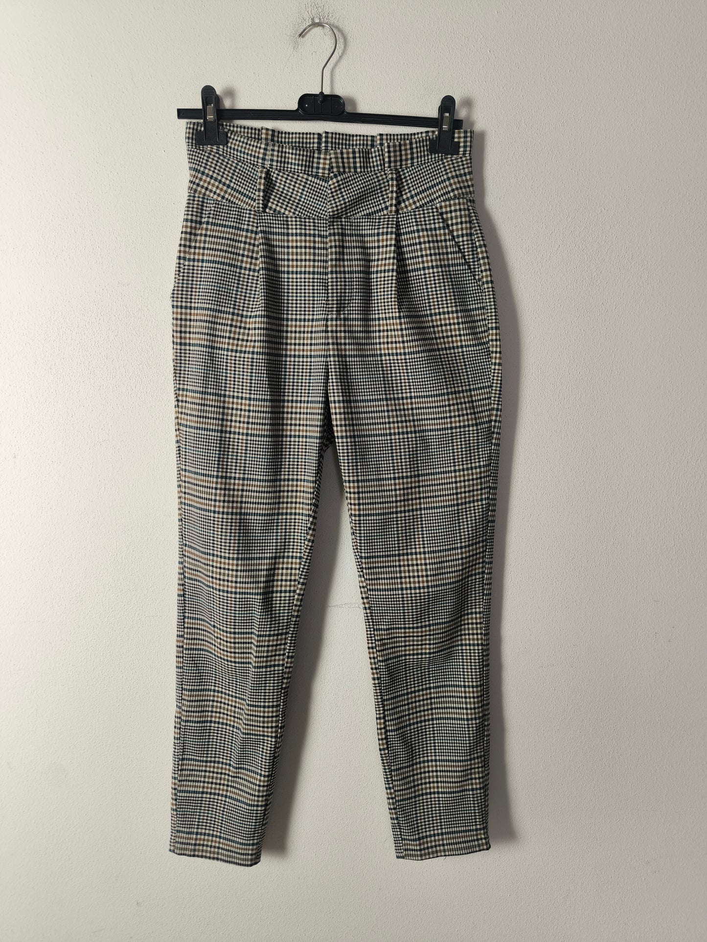 Pantalone vita alta principe di Galles tg S