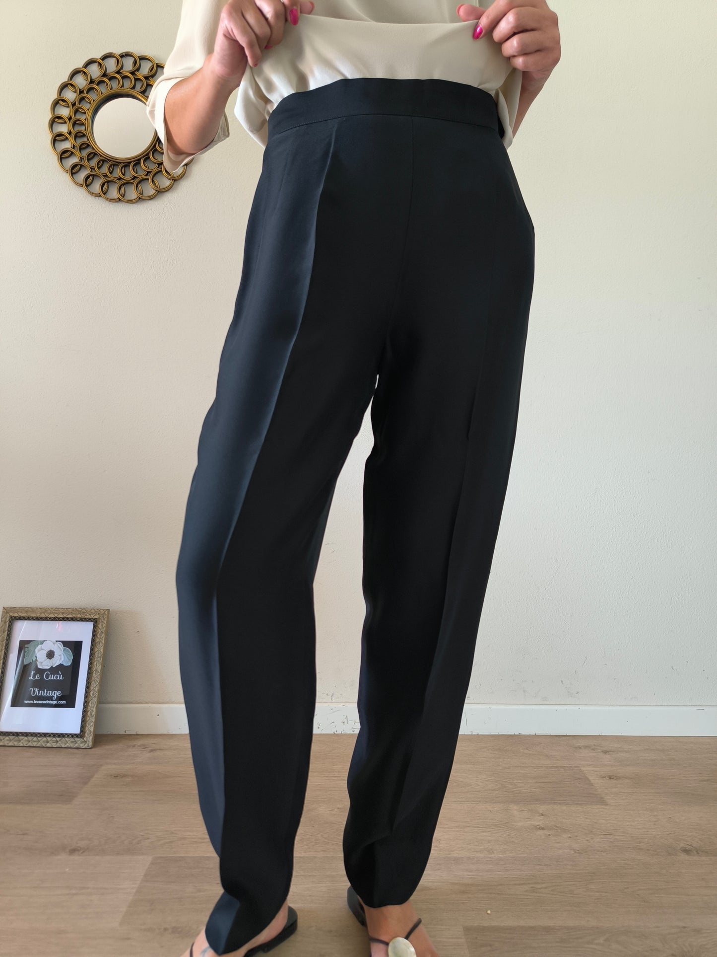 Pantalone Ferretti Studio Vintage nero