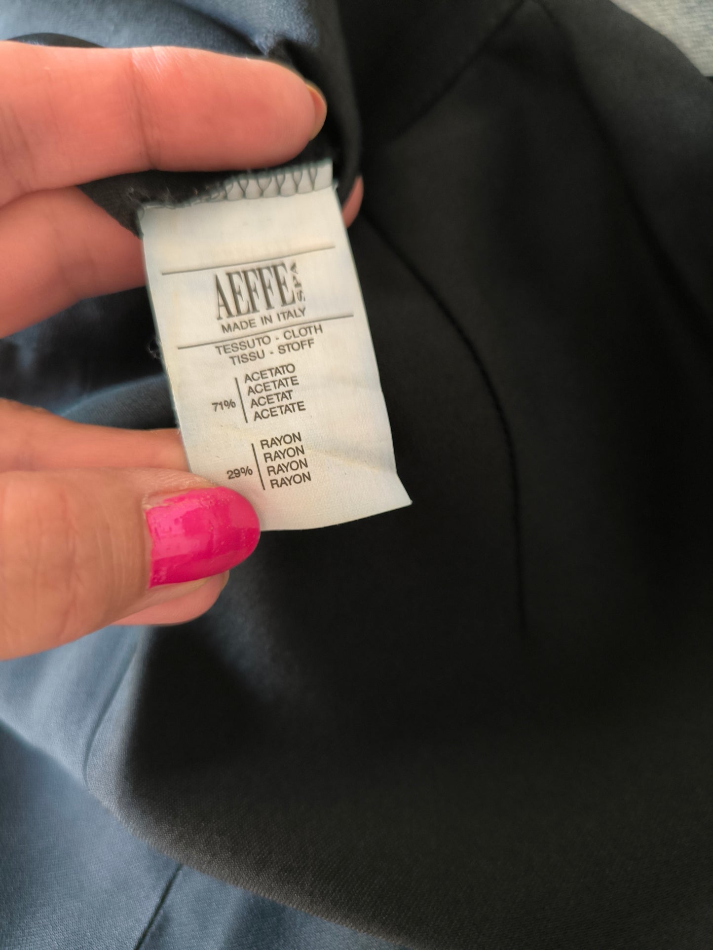 Pantalone Ferretti Studio Vintage nero
