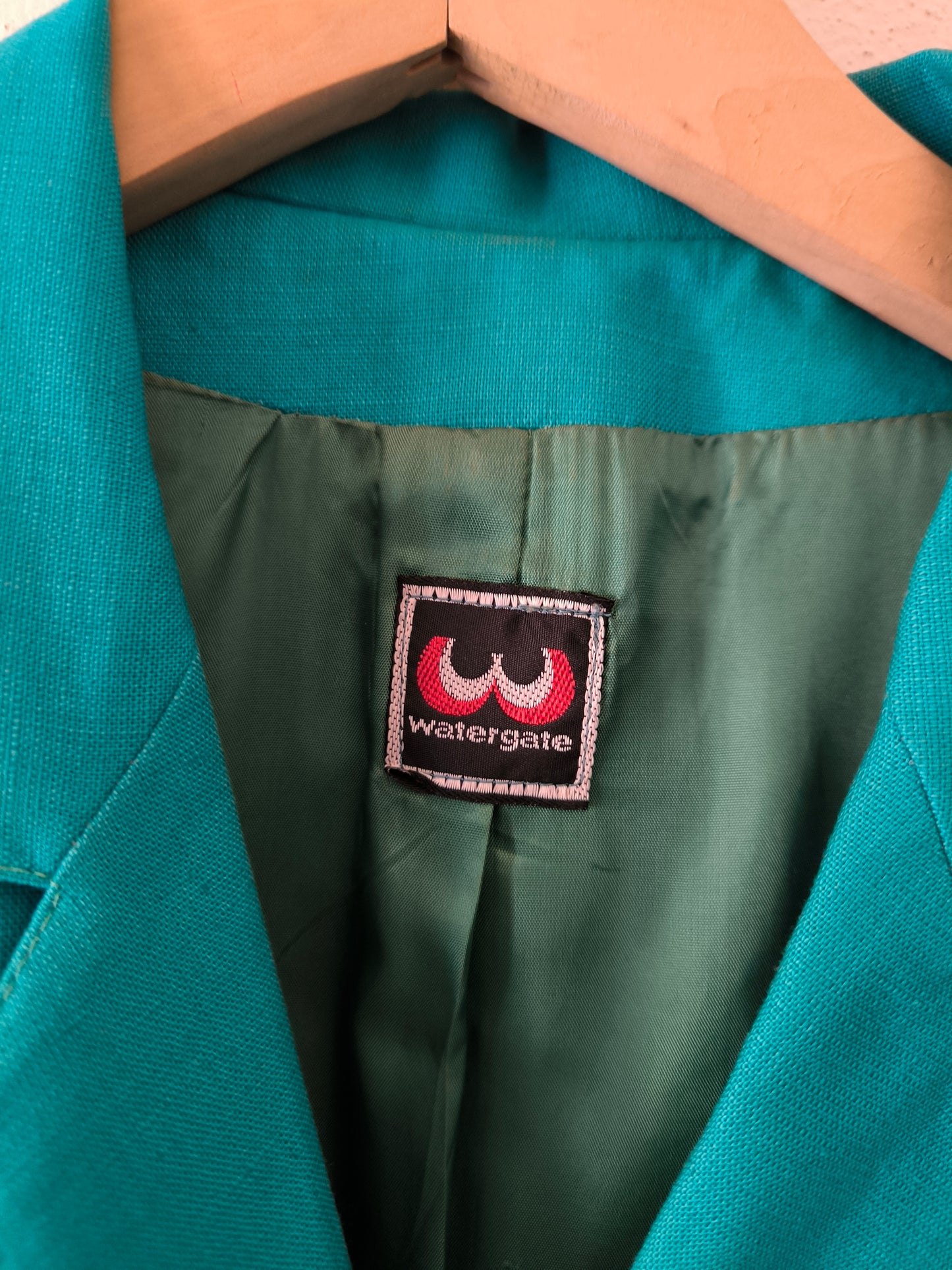 Blazer vintage WaterGate verde mare