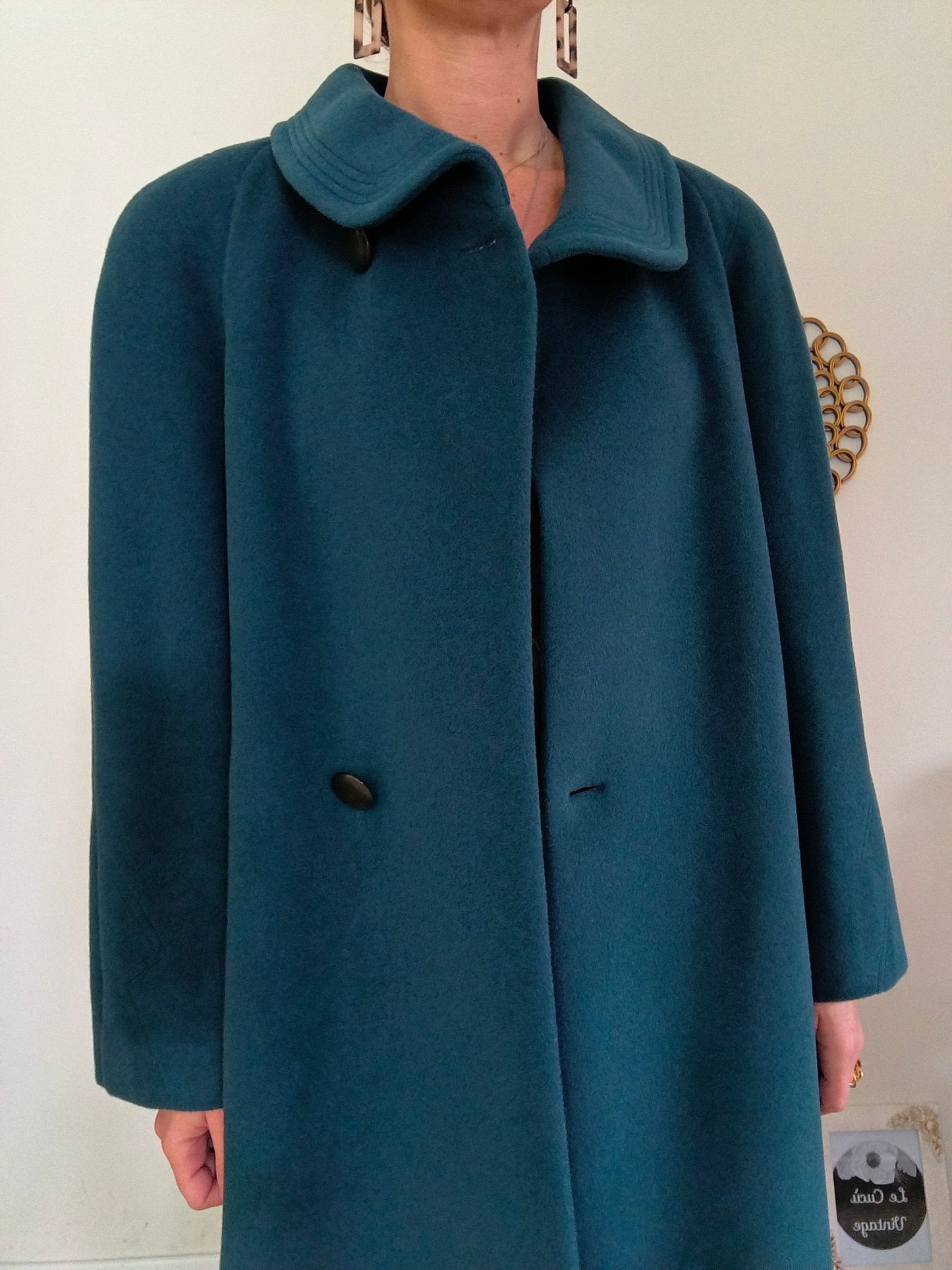 Cappotto ottanio pura lana vergine