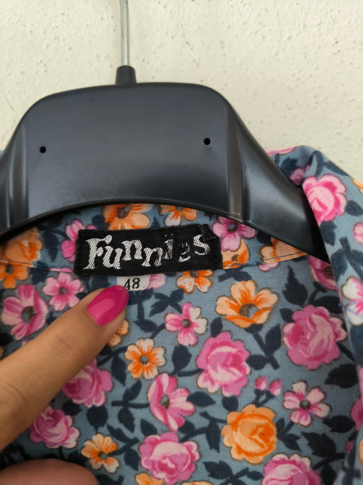 Camicetta vintage a fiorellini