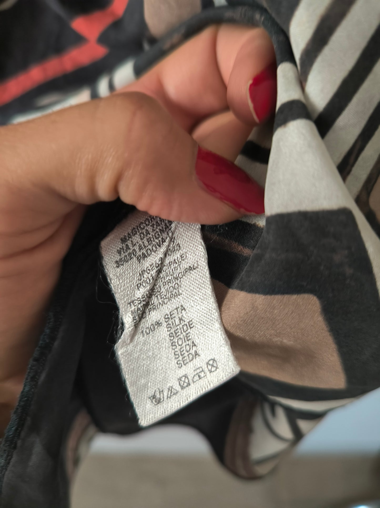 Blusa pura seta Maliparmi tg u