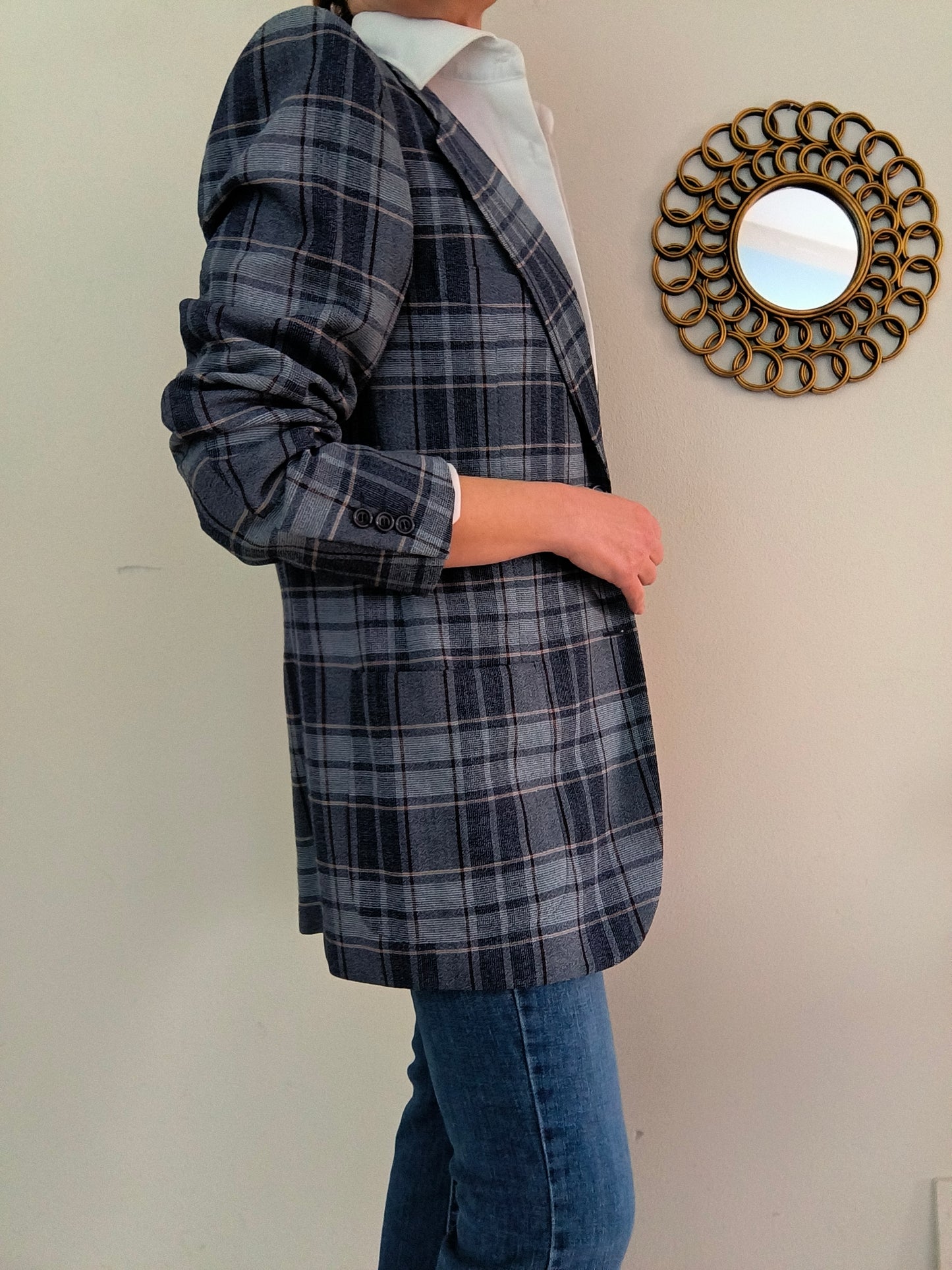 Blazer sartoriale Camellini e Miselli in cotone pesante
