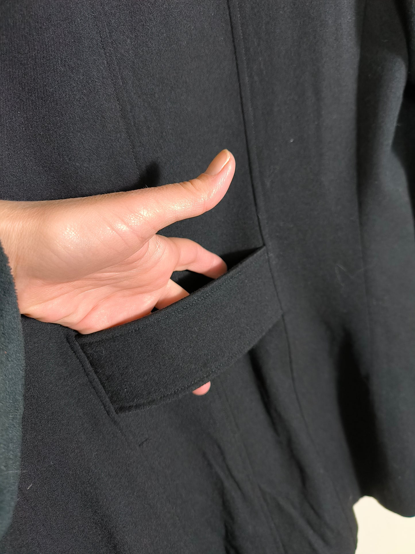 Ter et Bantine blazer nero in lana