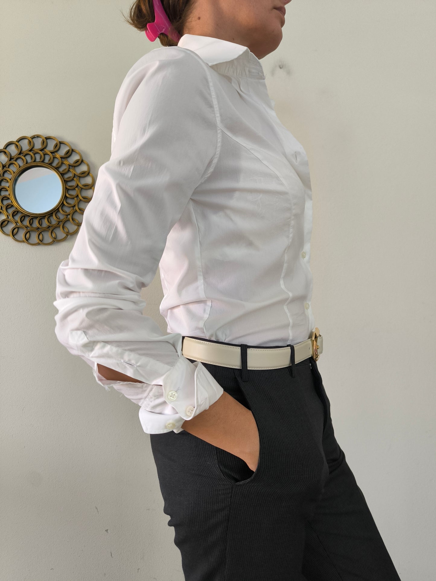 Camicia bianca Carlo Chionna