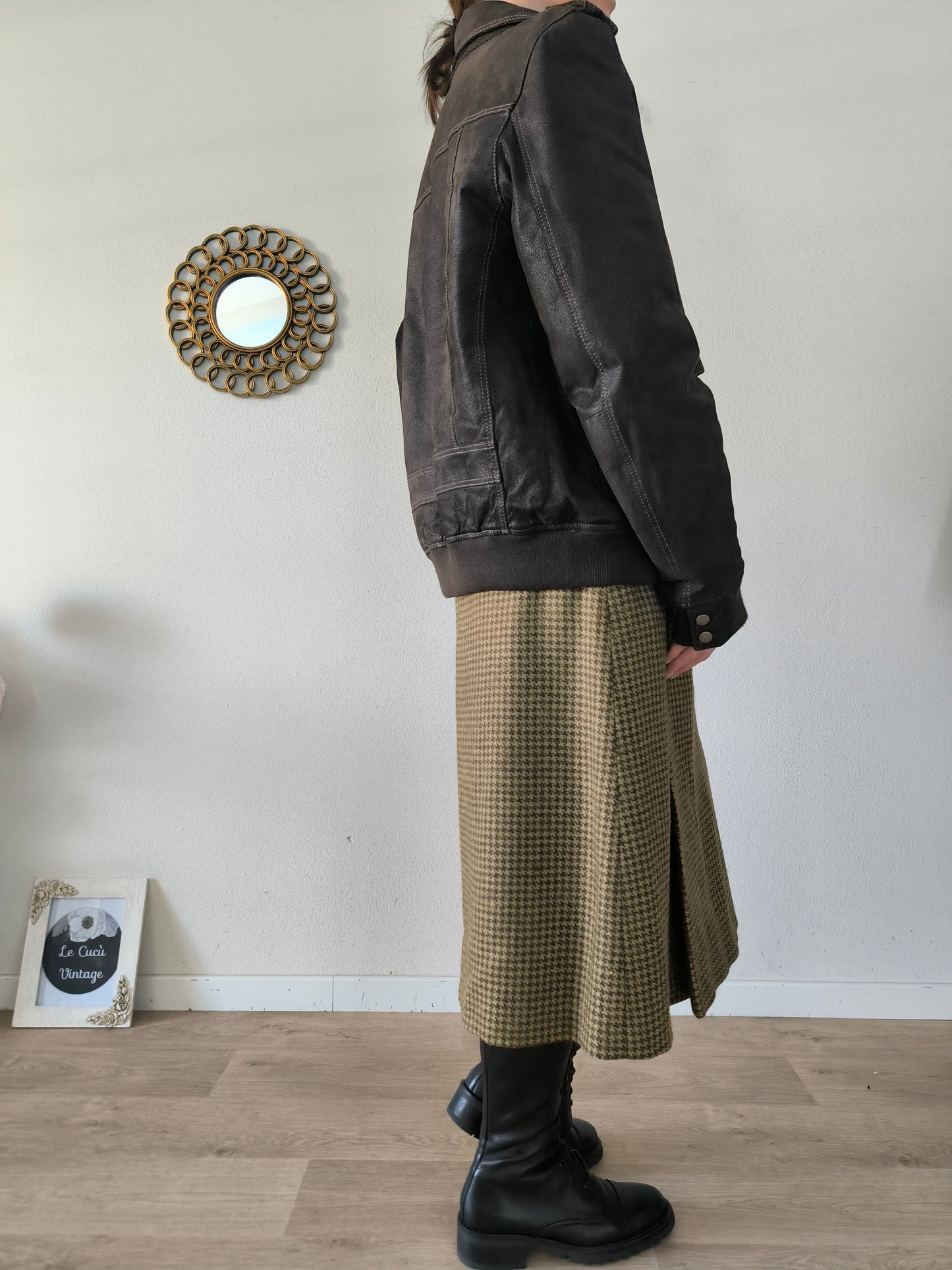 Giubbino in pelle unisex