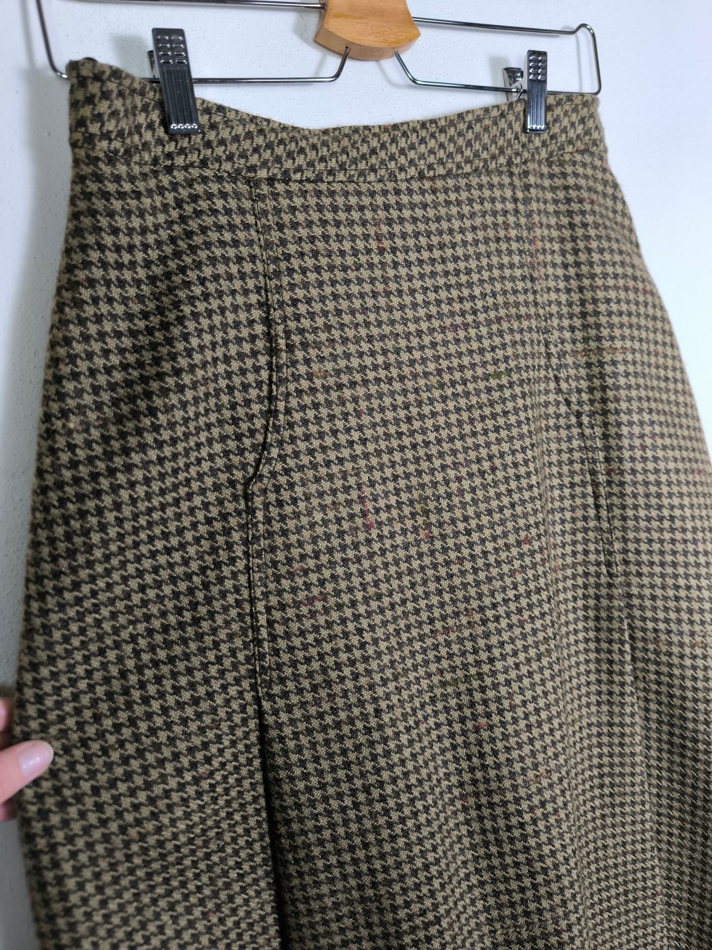 Gonna sartoriale anni 60 in lana tg M