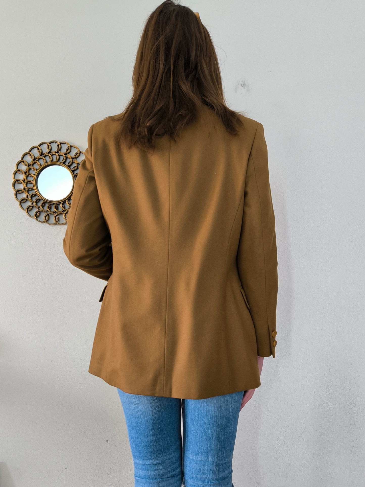Blazer cammello in lana tg M