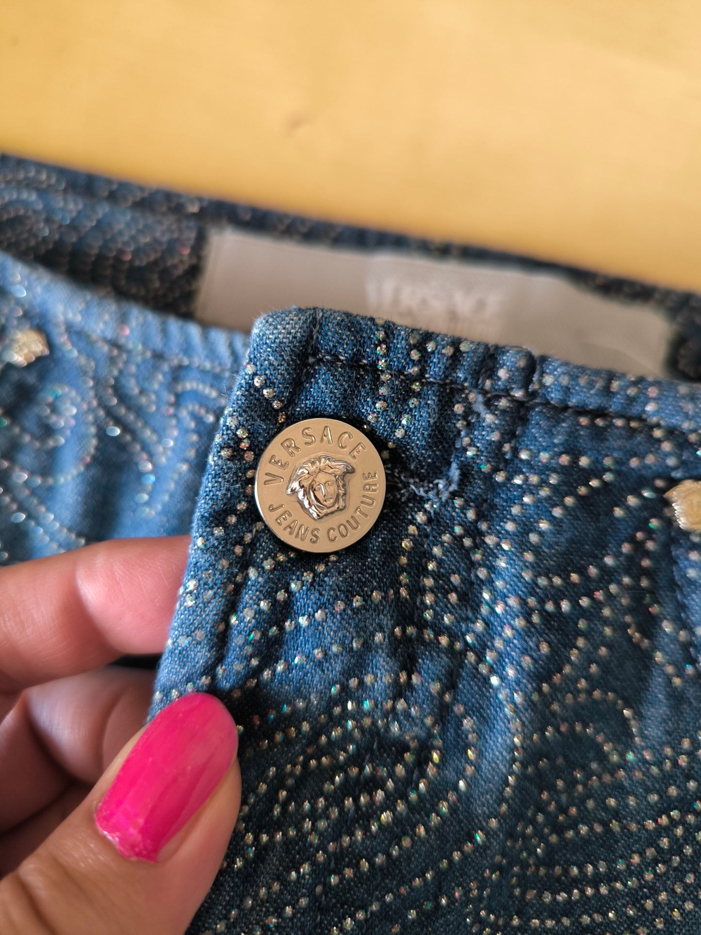 Versace Jeans con brillantini tg 26/40