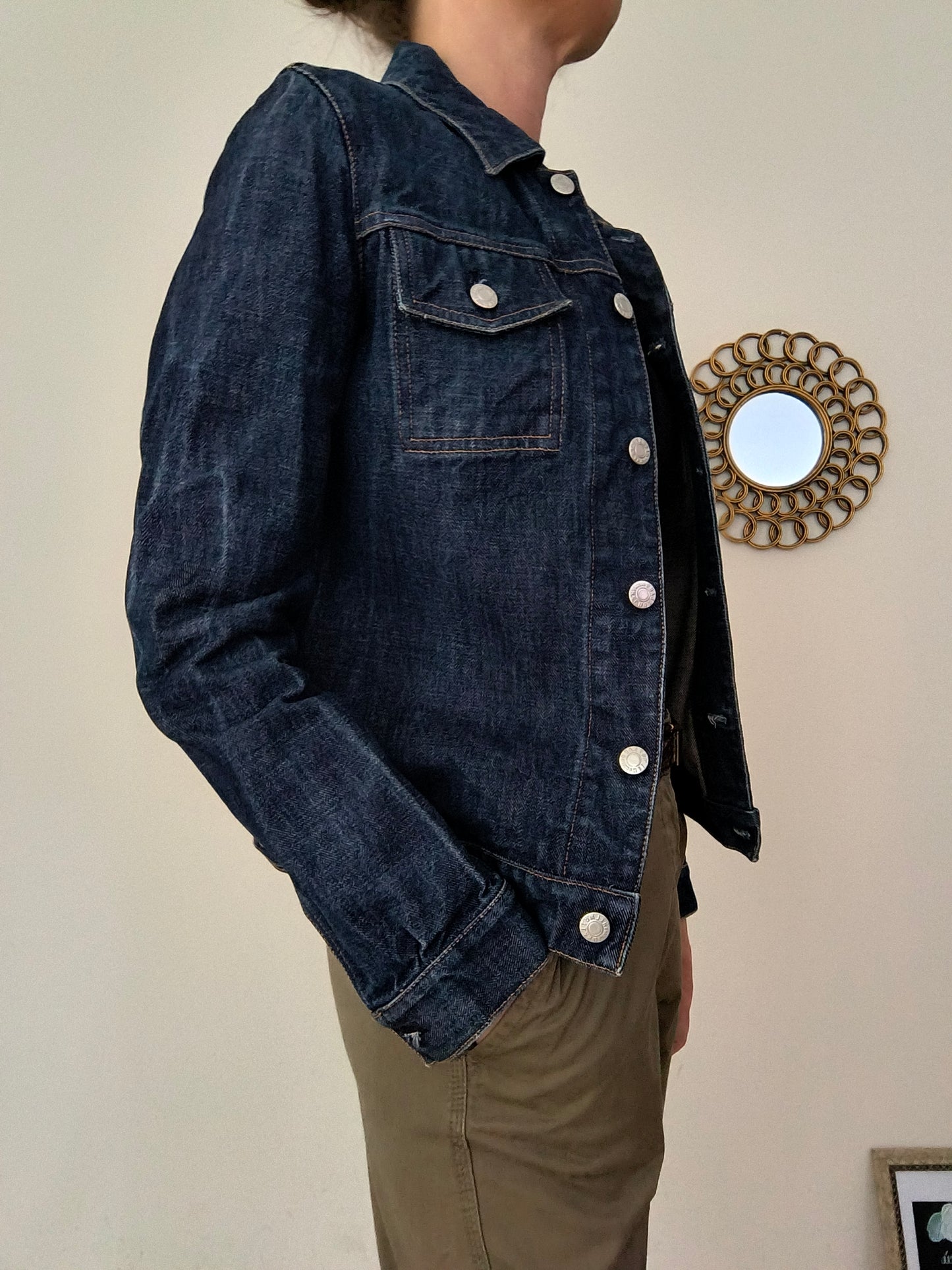 Giubbino in denim Helmut Lang tg S