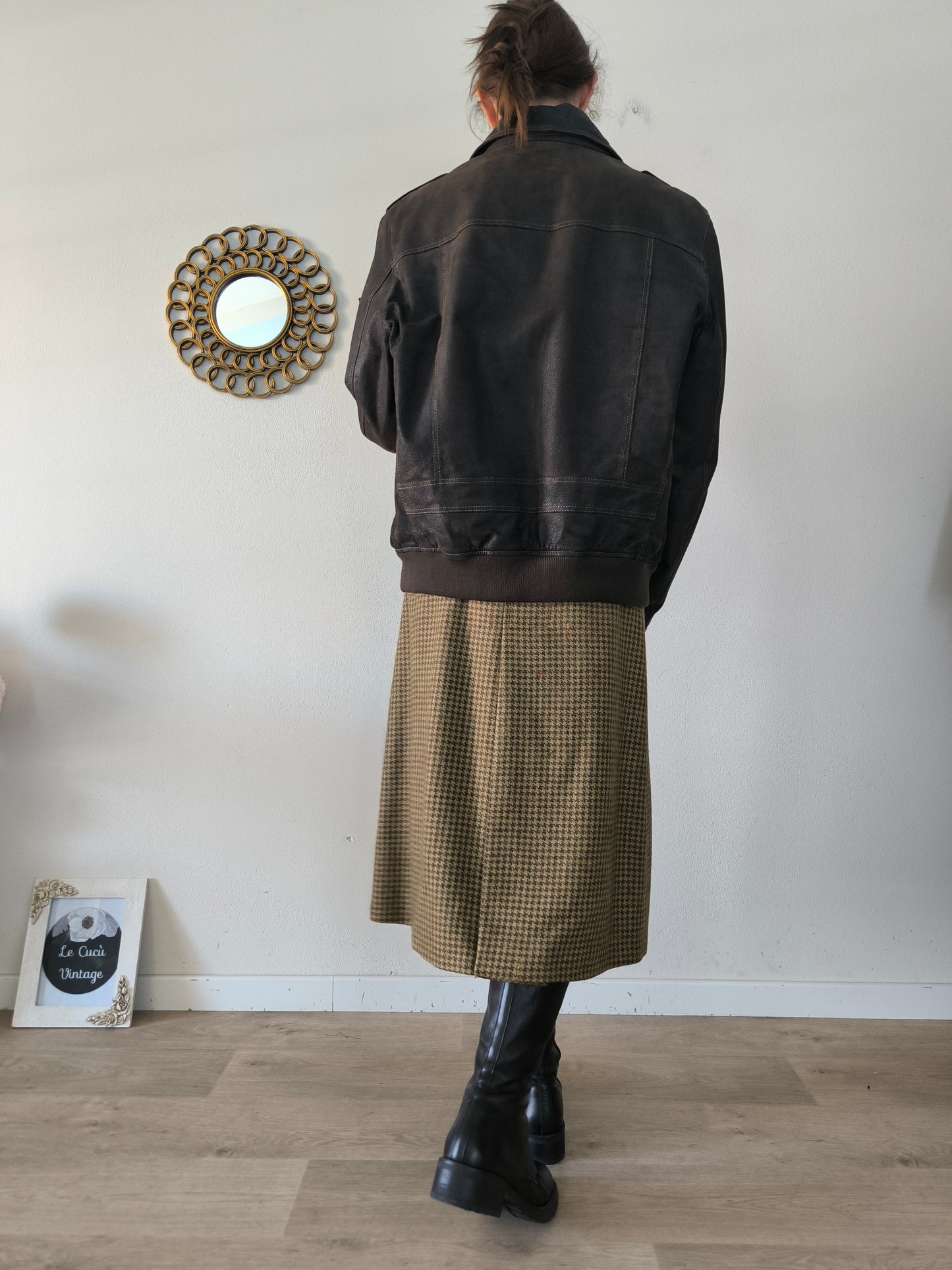 Giubbino in pelle unisex