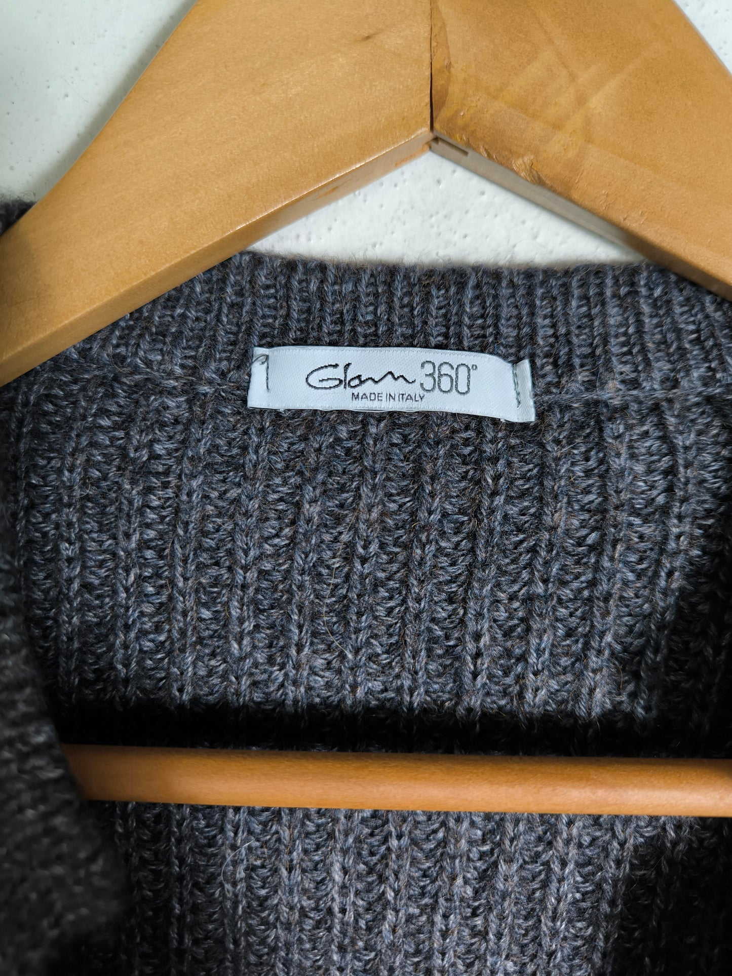 Giacchino in baby Alpaca tg M grigio scuro