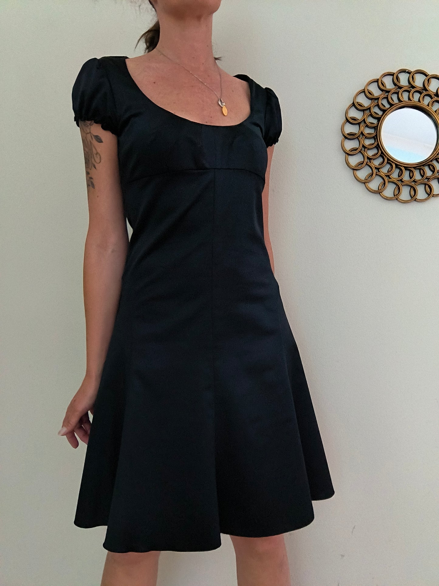 Abito Sisley nero tg S