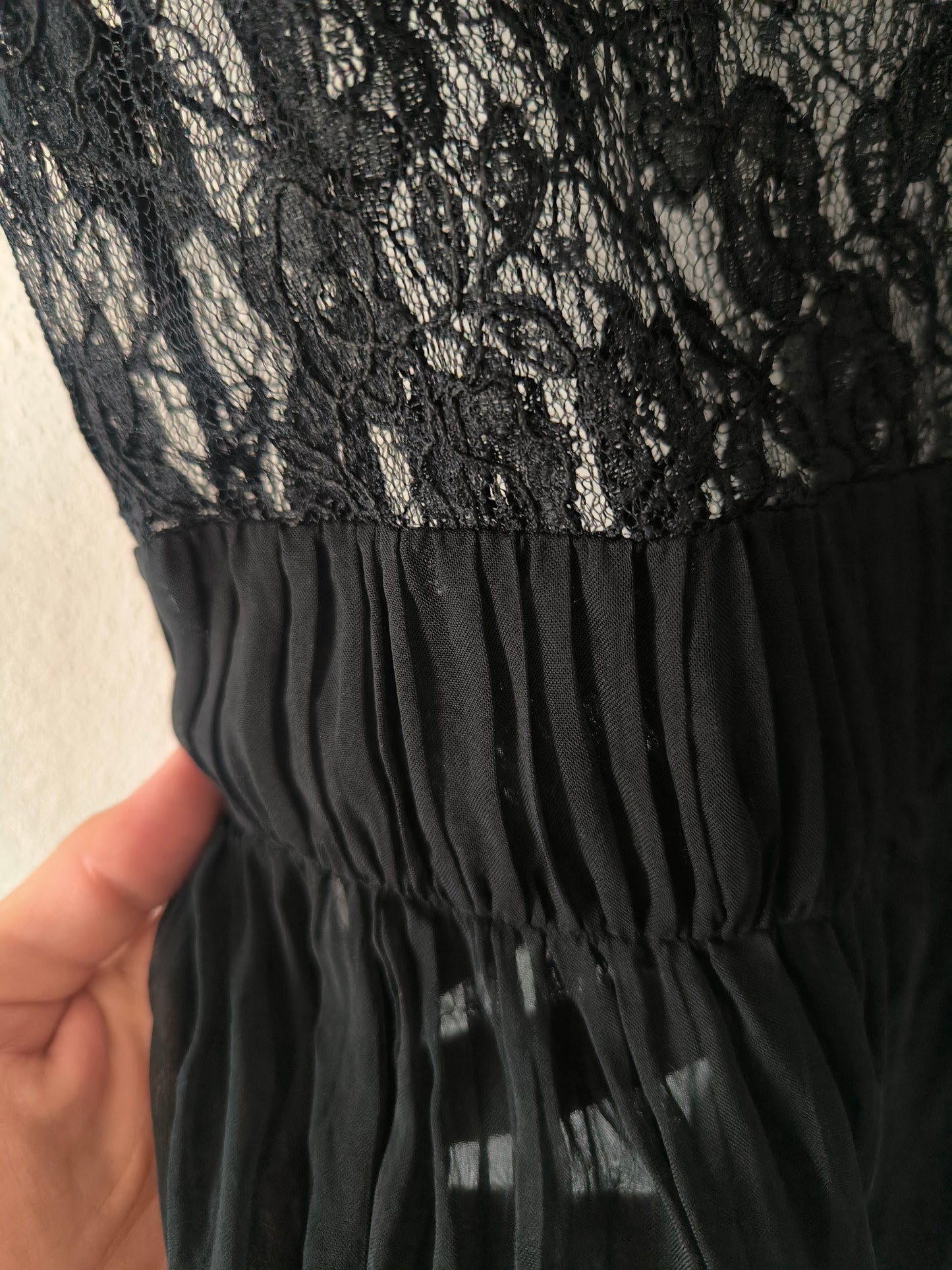 Abito sottoveste Twin Set nero