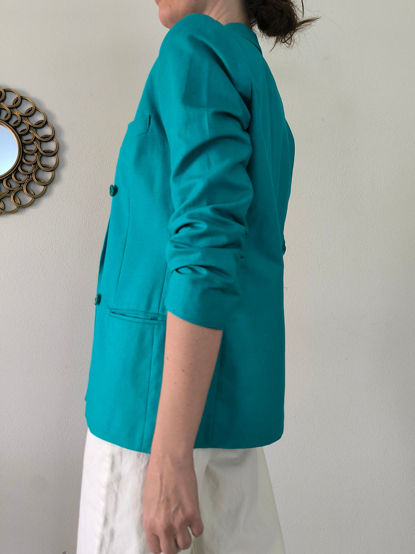 Blazer vintage WaterGate verde mare