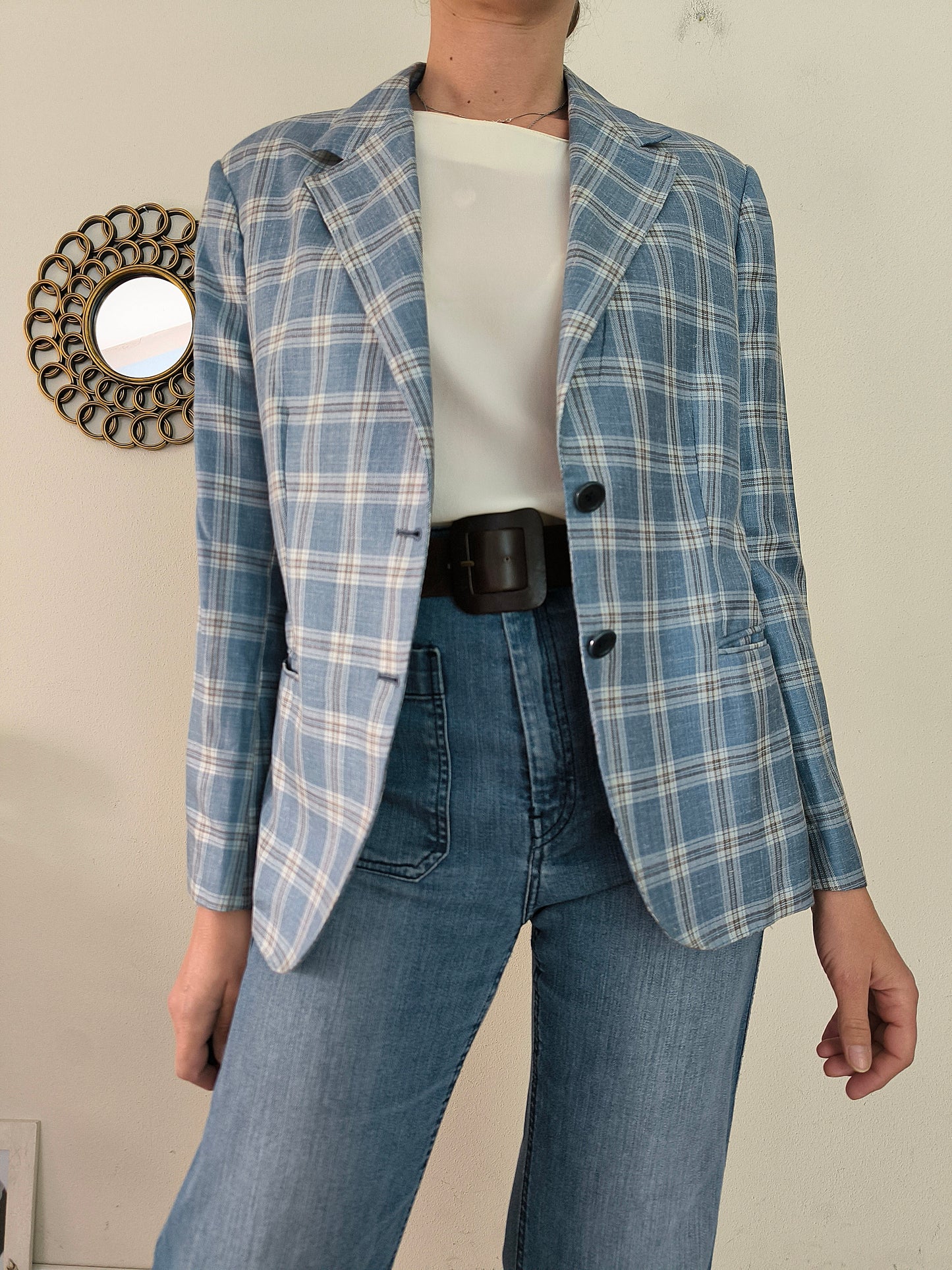Blazer Sartoria Ernesto Capua azzurro