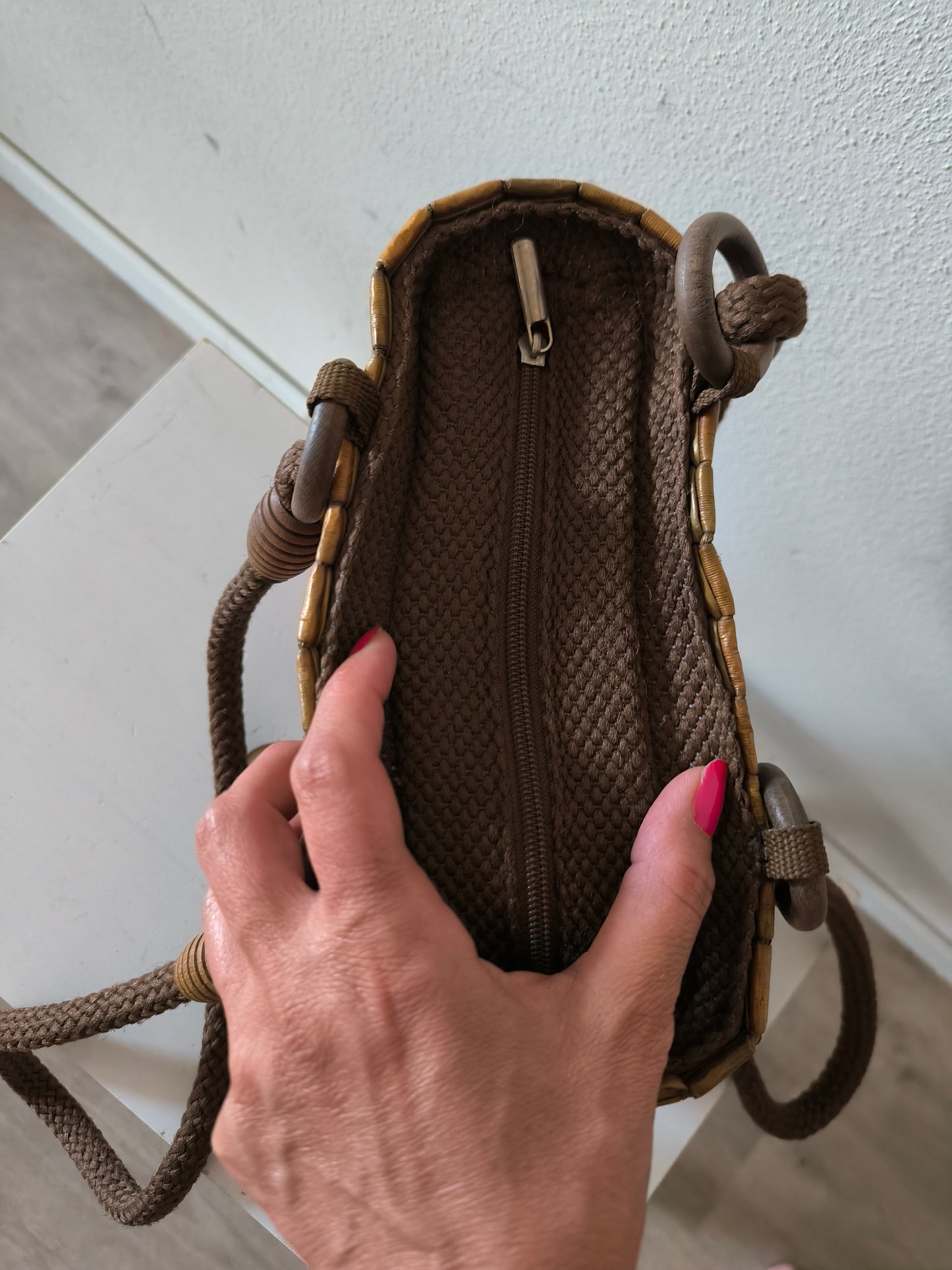 Borsetta vintage in paglia