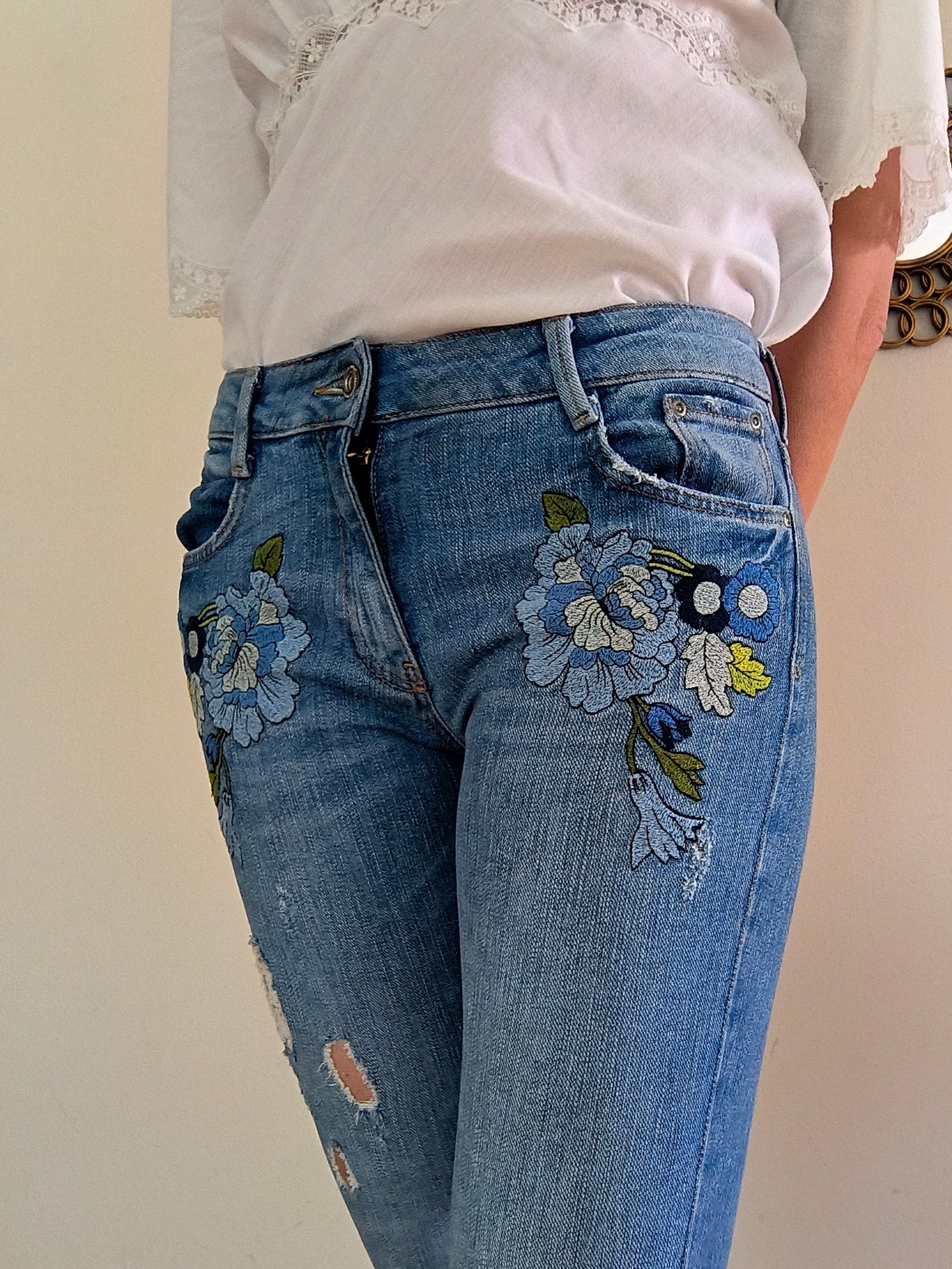 Jeans booho Zara tg 40