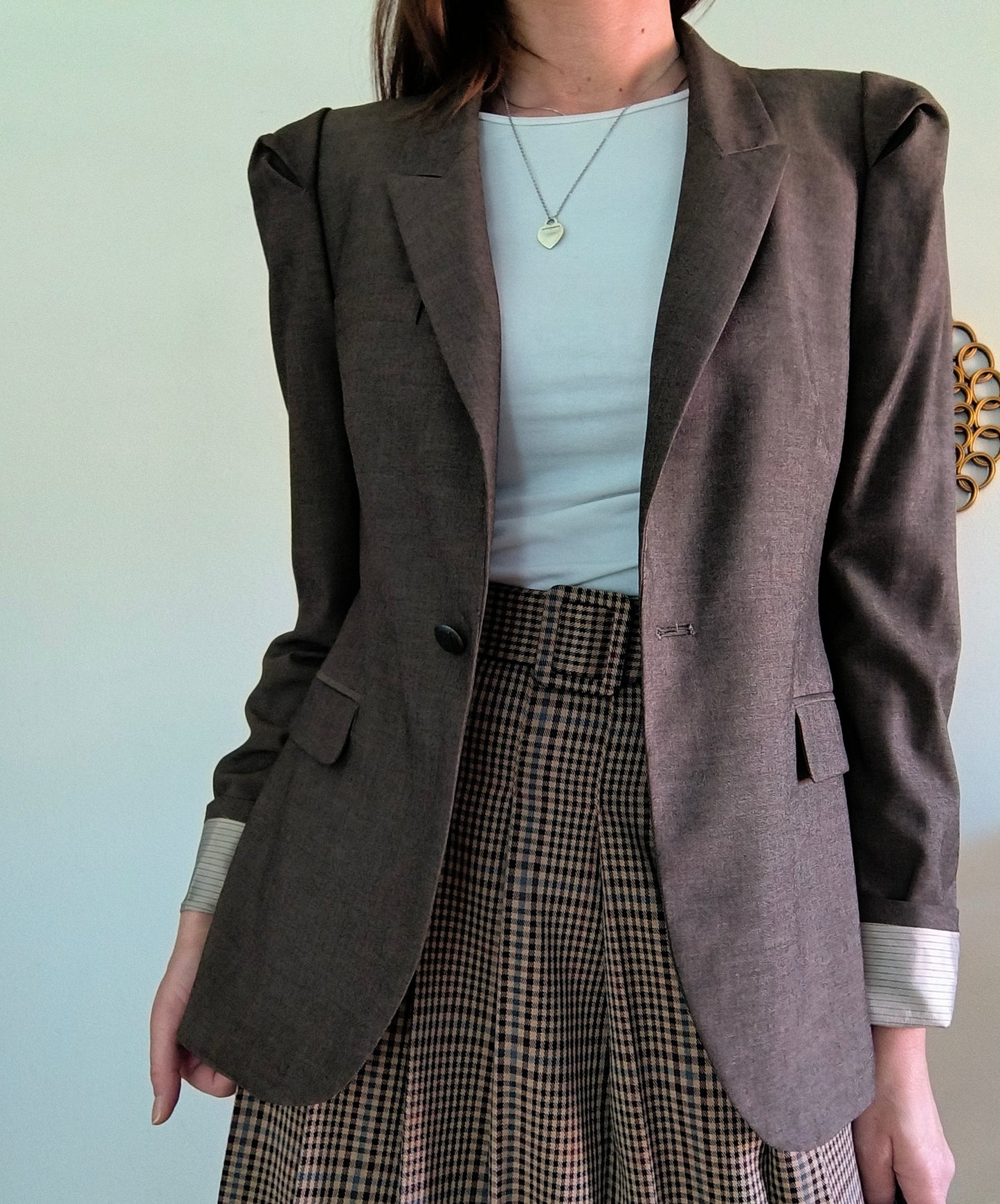 Blazer primaverile marrone tg M