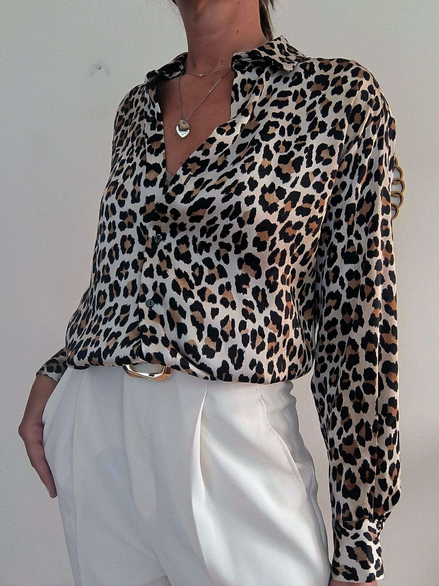 Camicia animalier zara