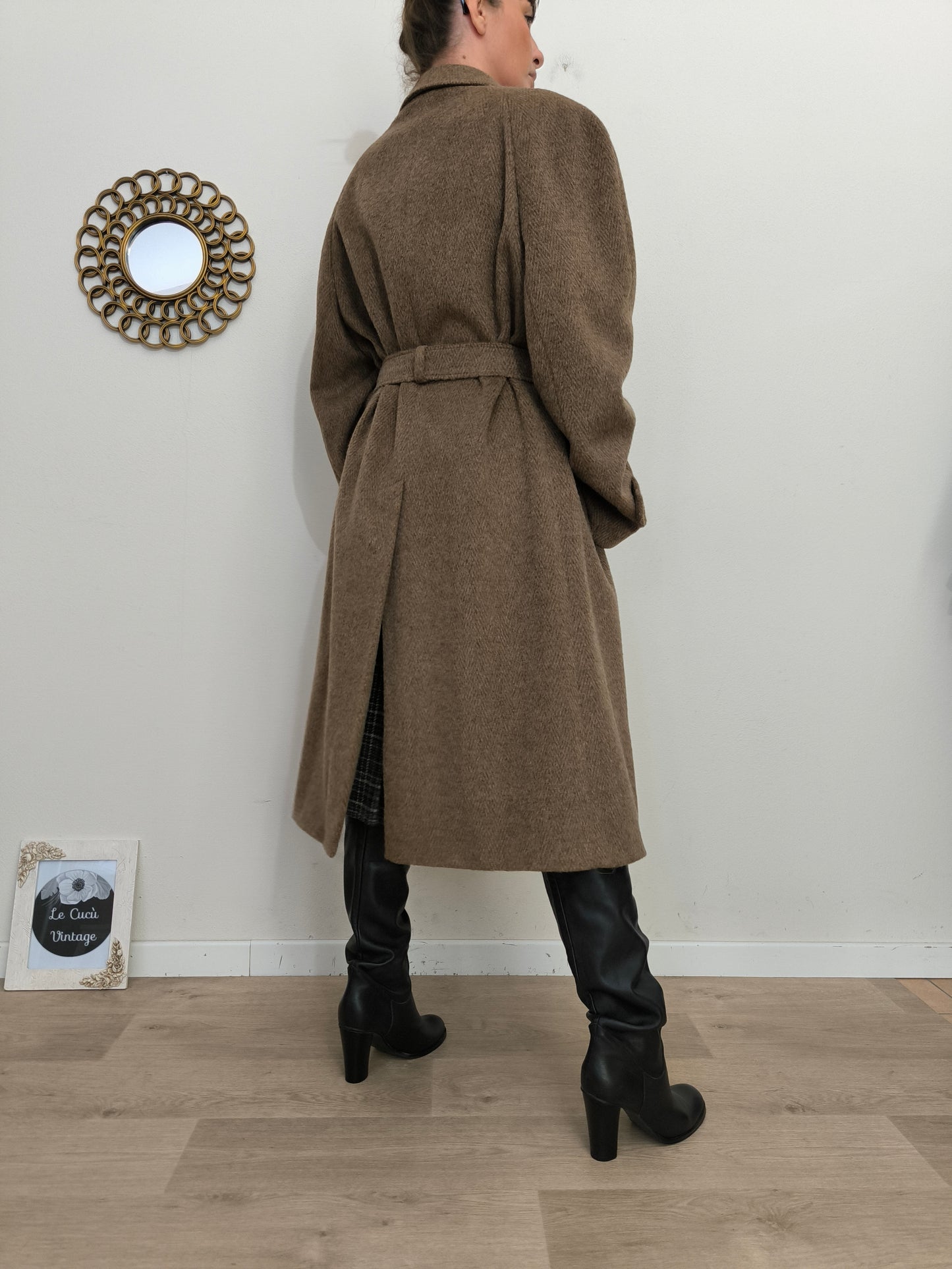 Cappotto Loden marrone tg 48