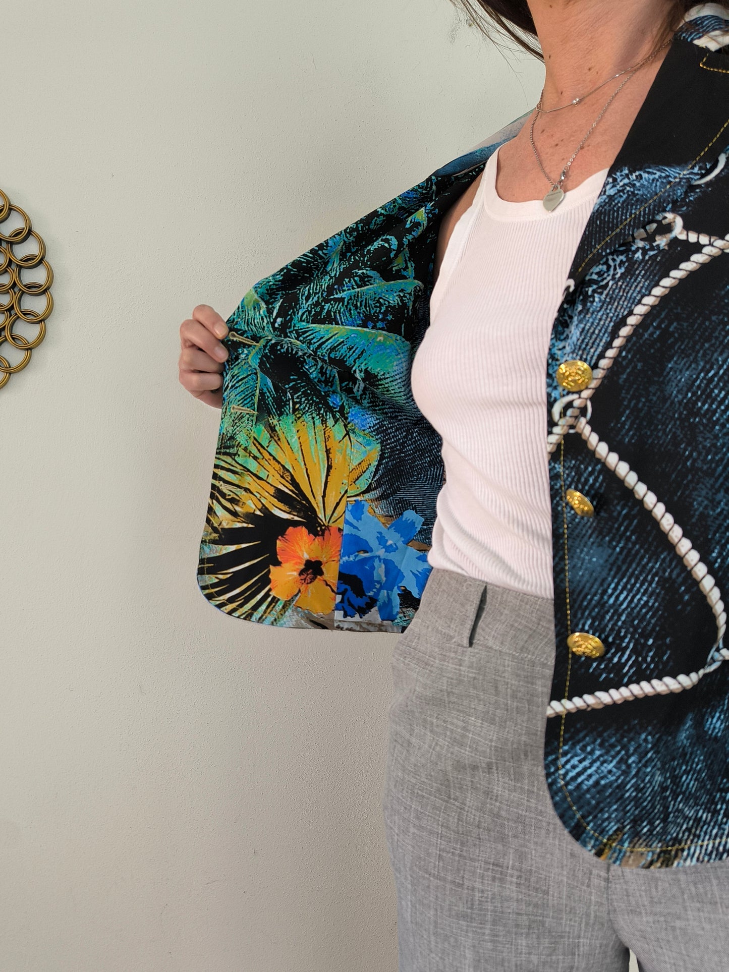 Blazer fantasia Angelo Marani