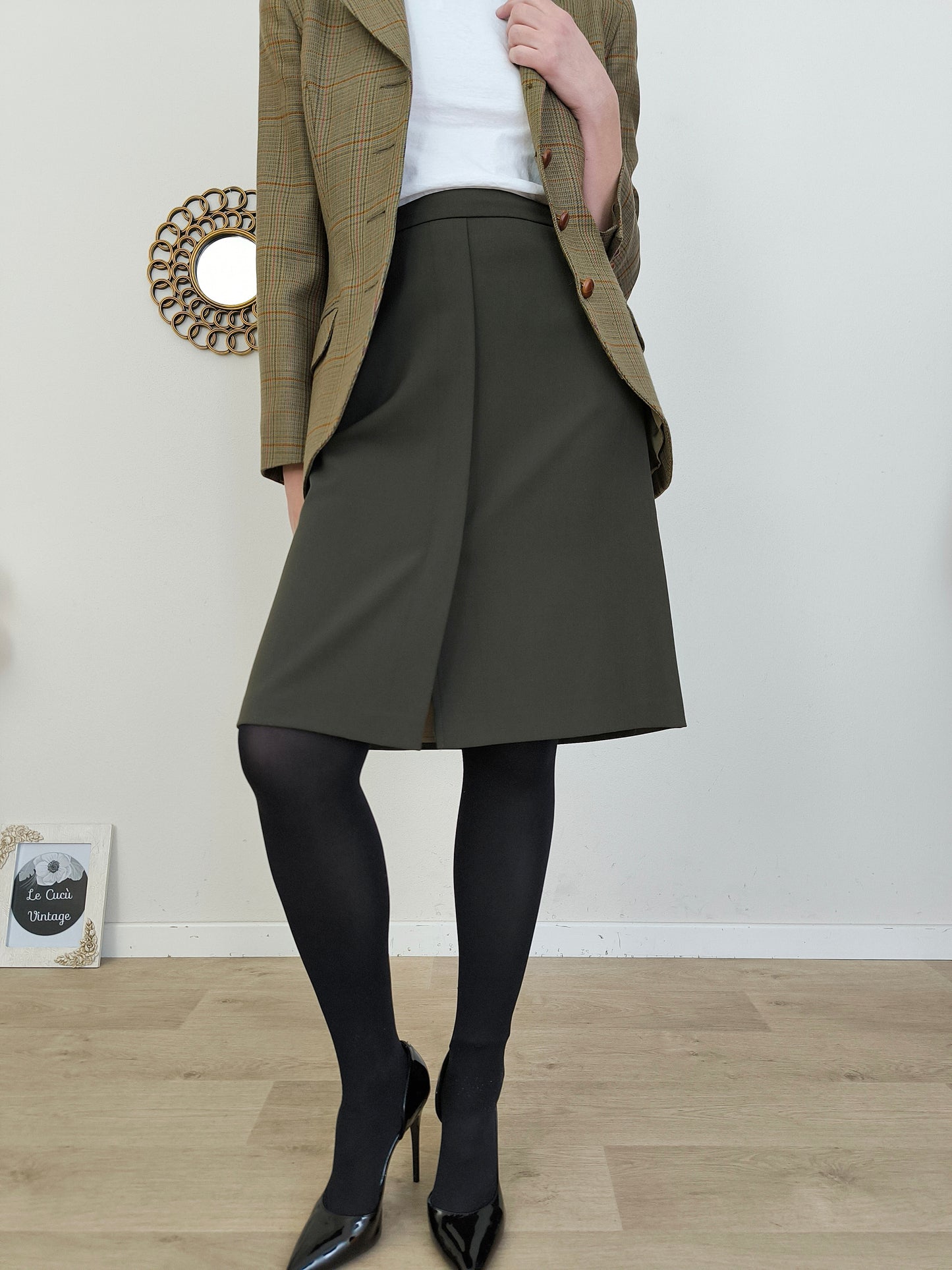 Gonna Intrend Max Mara verde bosco