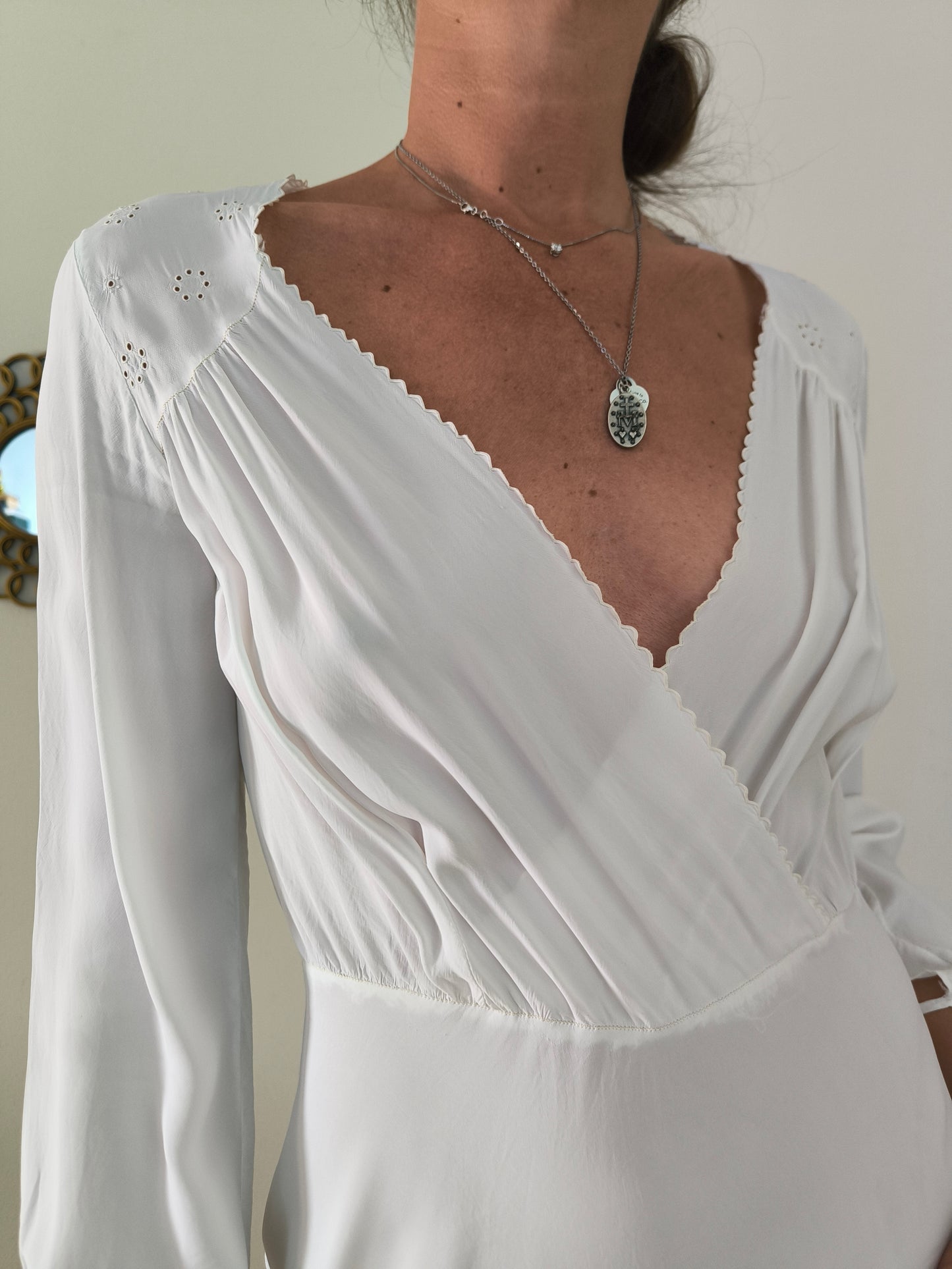 Abito/camera dress bianco anni 60