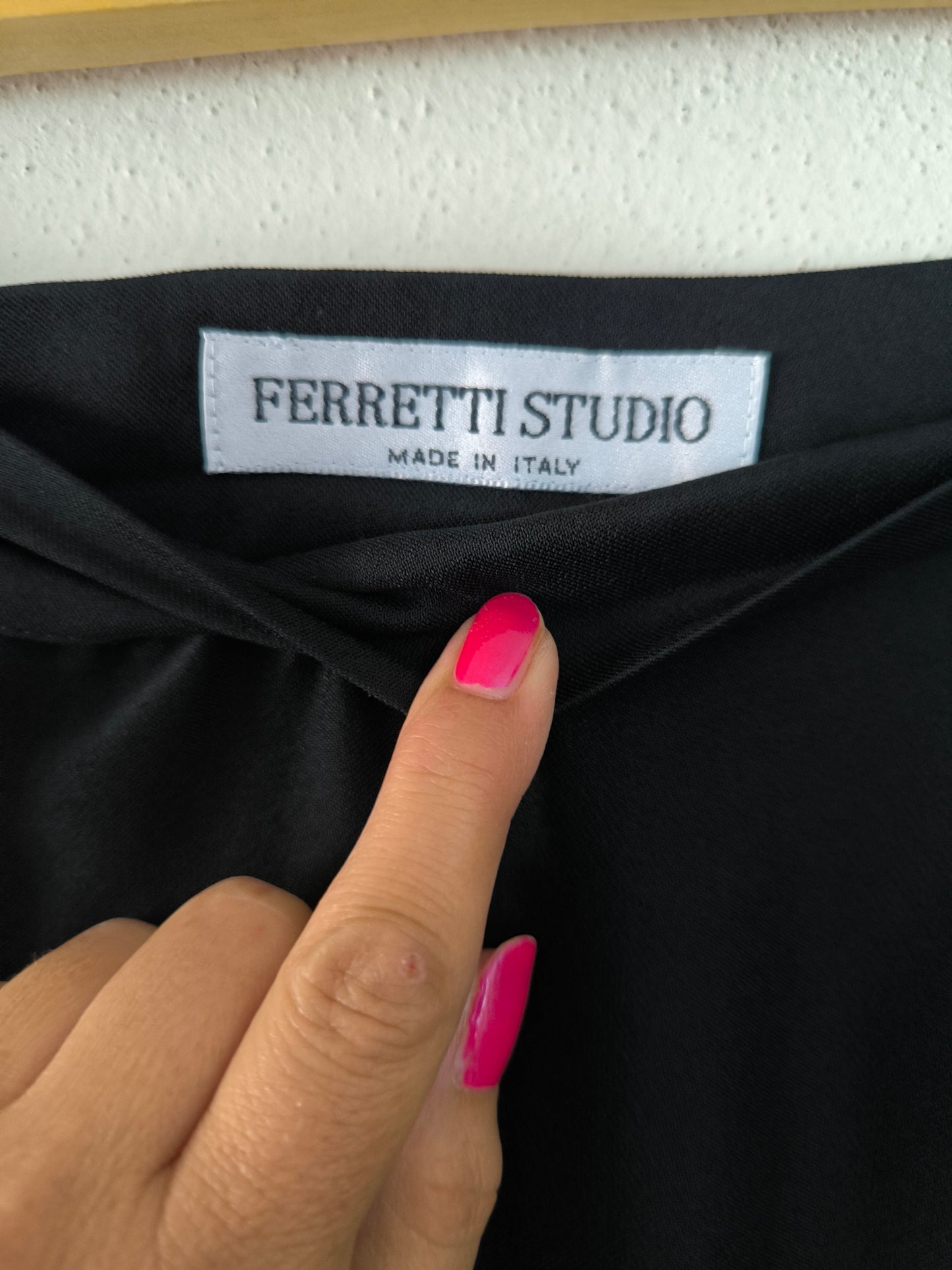 Pantalone Ferretti Studio Vintage nero