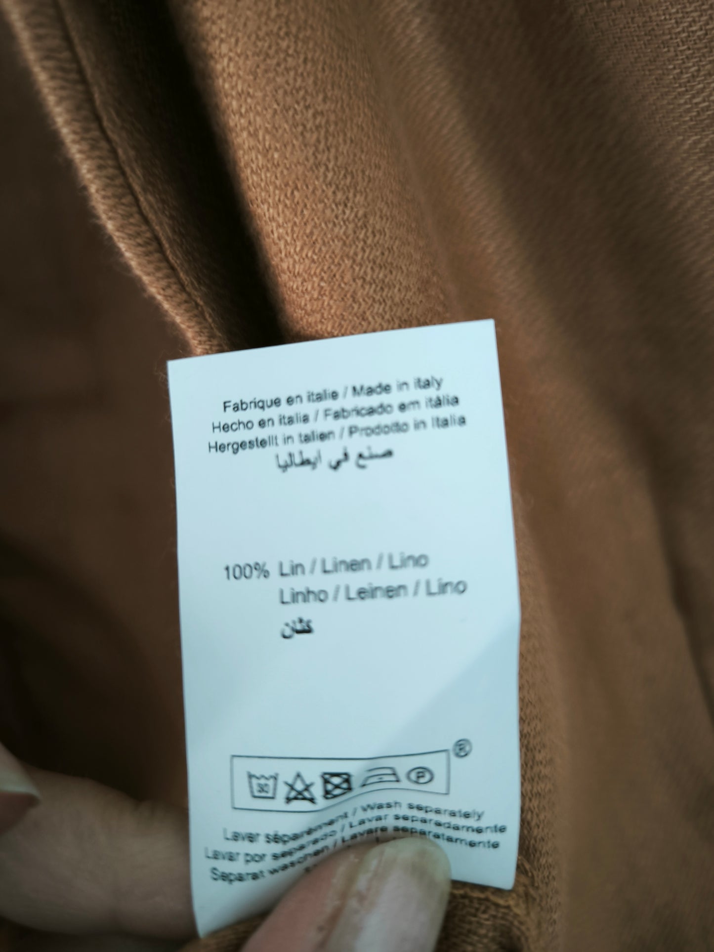 Blazer La fée Maraboutée in lino
