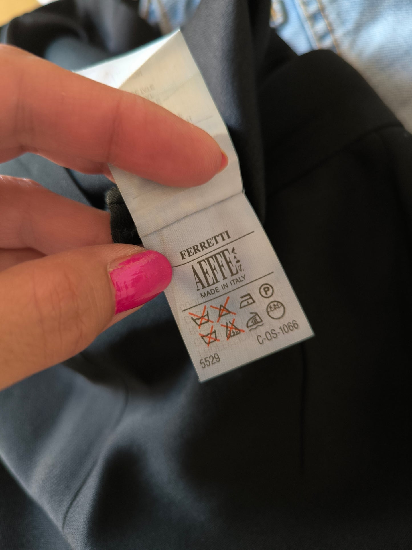 Pantalone Ferretti Studio Vintage nero