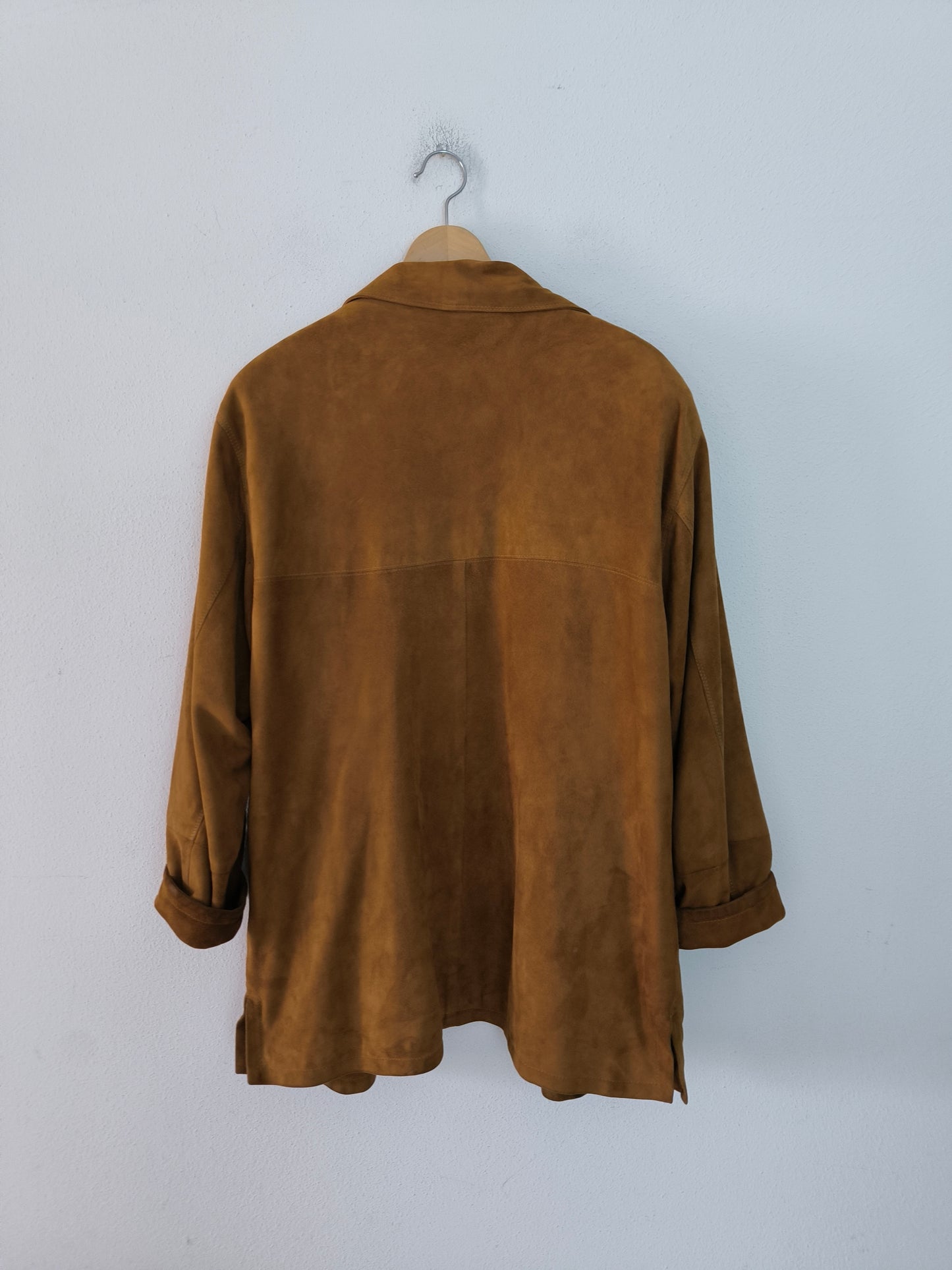 Giacca in camoscio vintage tg M/L