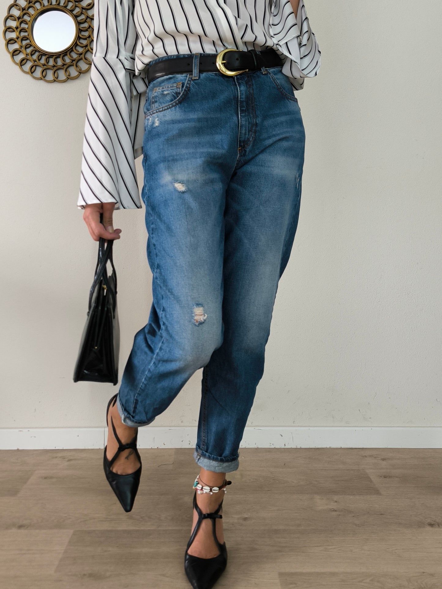 Jeans Berna blu tg M