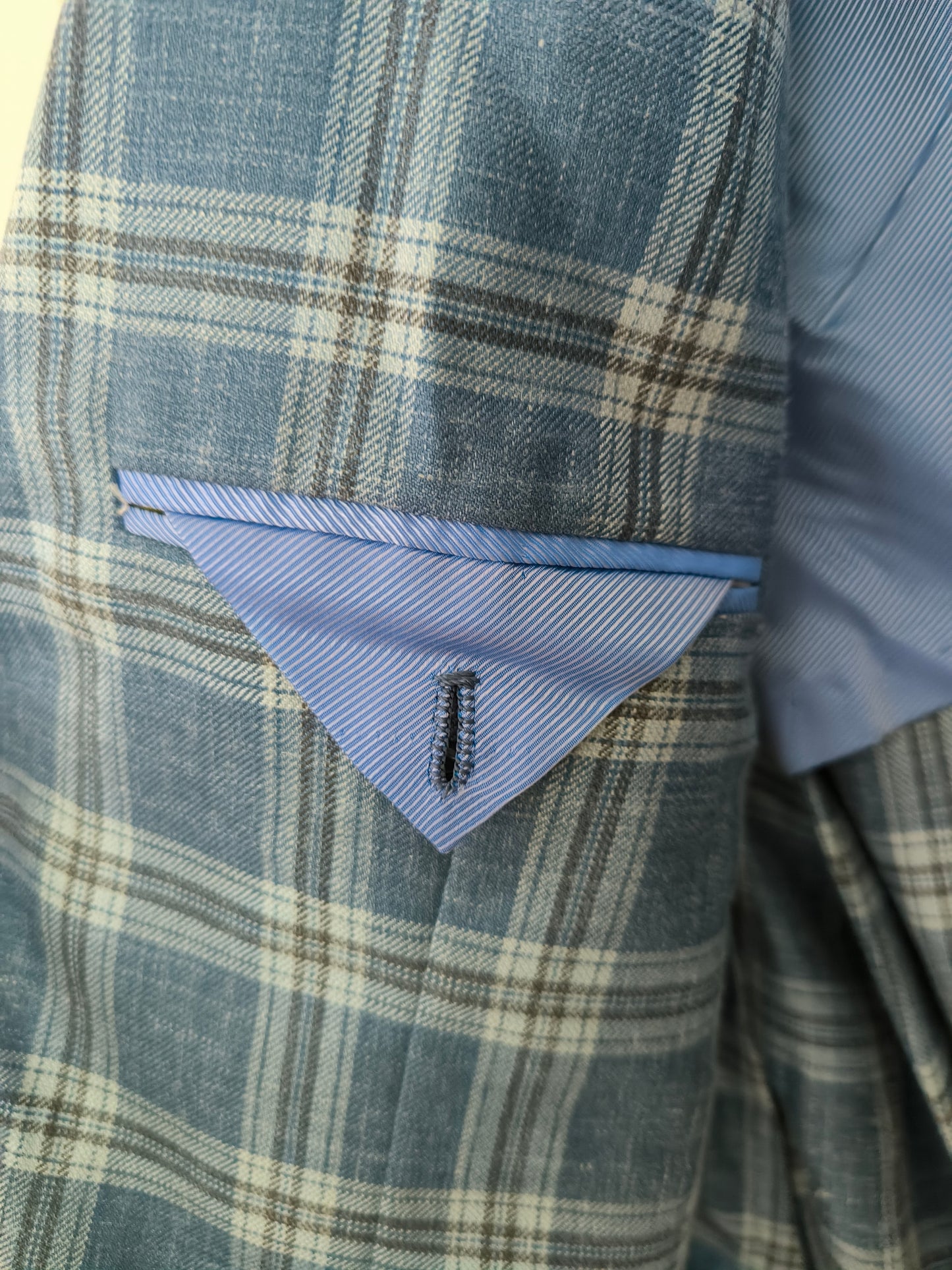 Blazer Sartoria Ernesto Capua azzurro