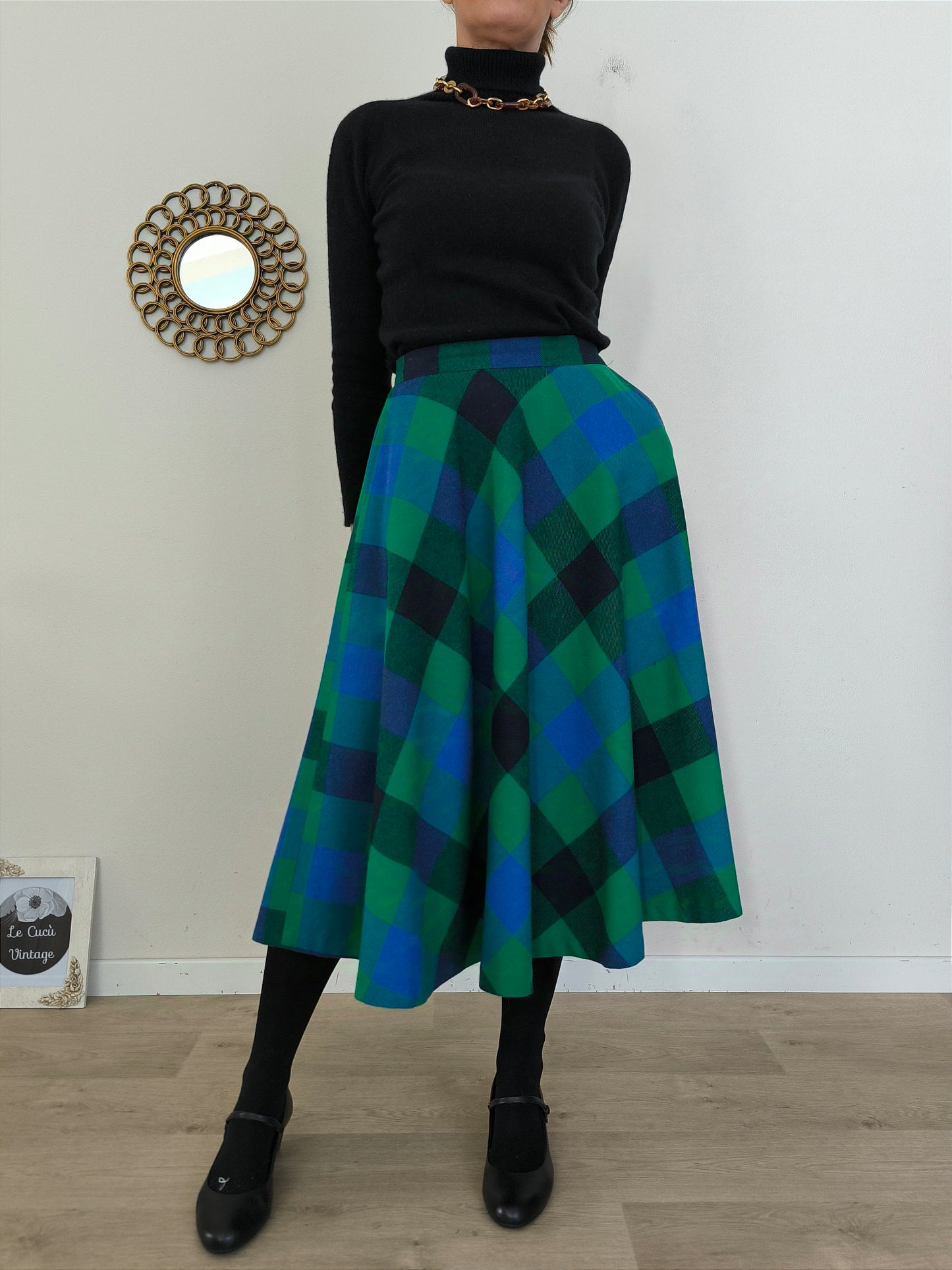 Gonna Tartan anni 50 tg M