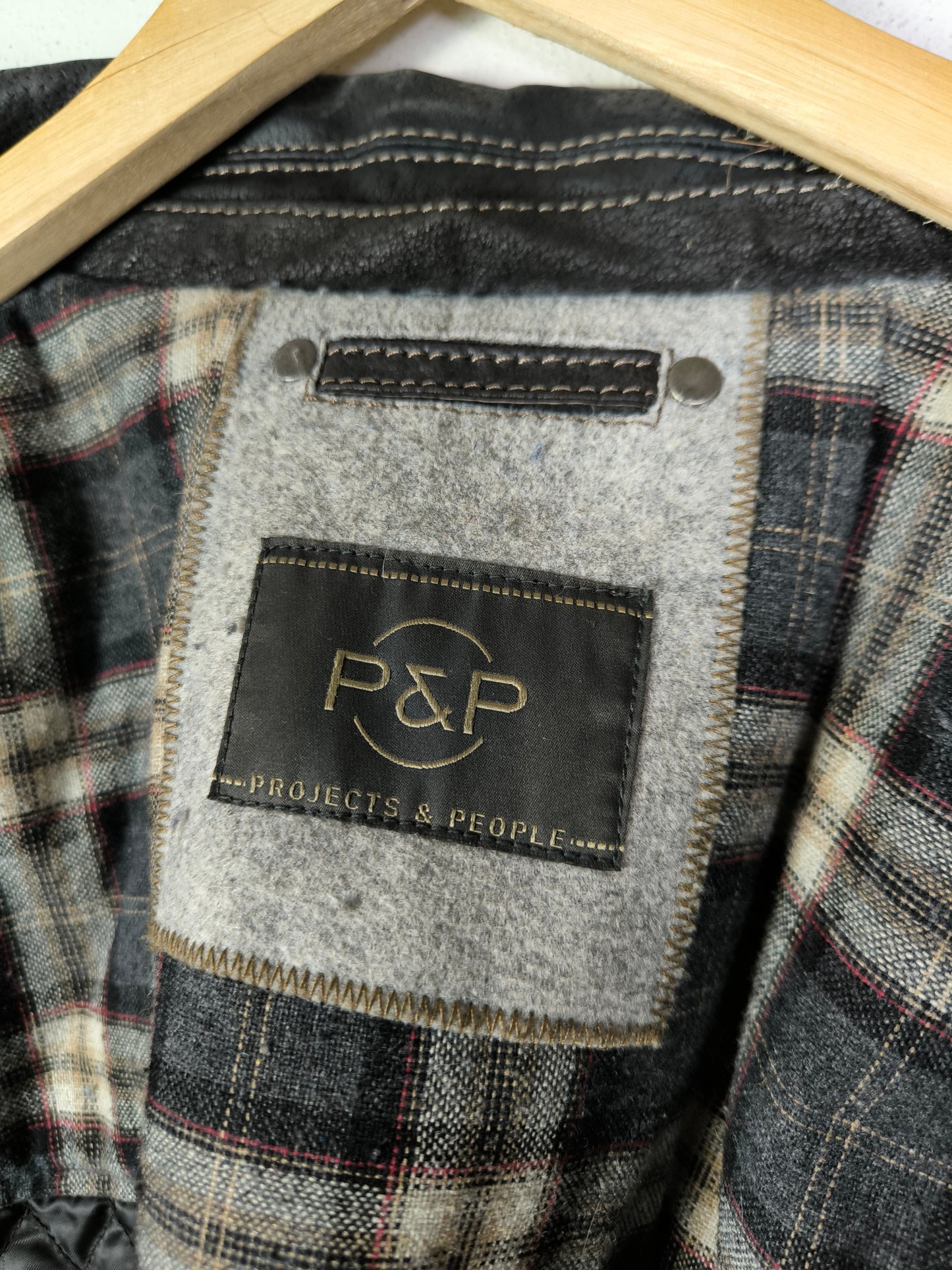Giubbino in pelle unisex