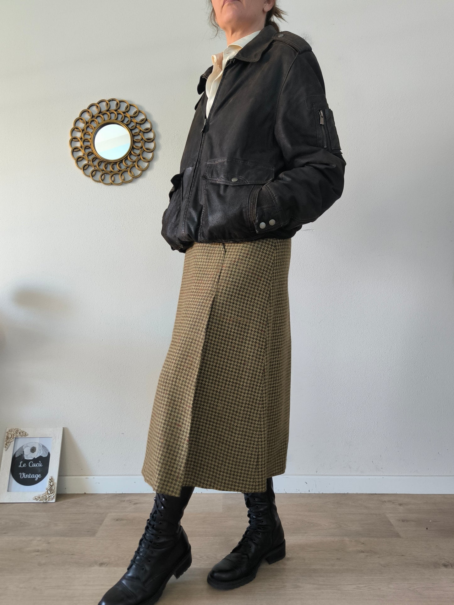 Giubbino in pelle unisex
