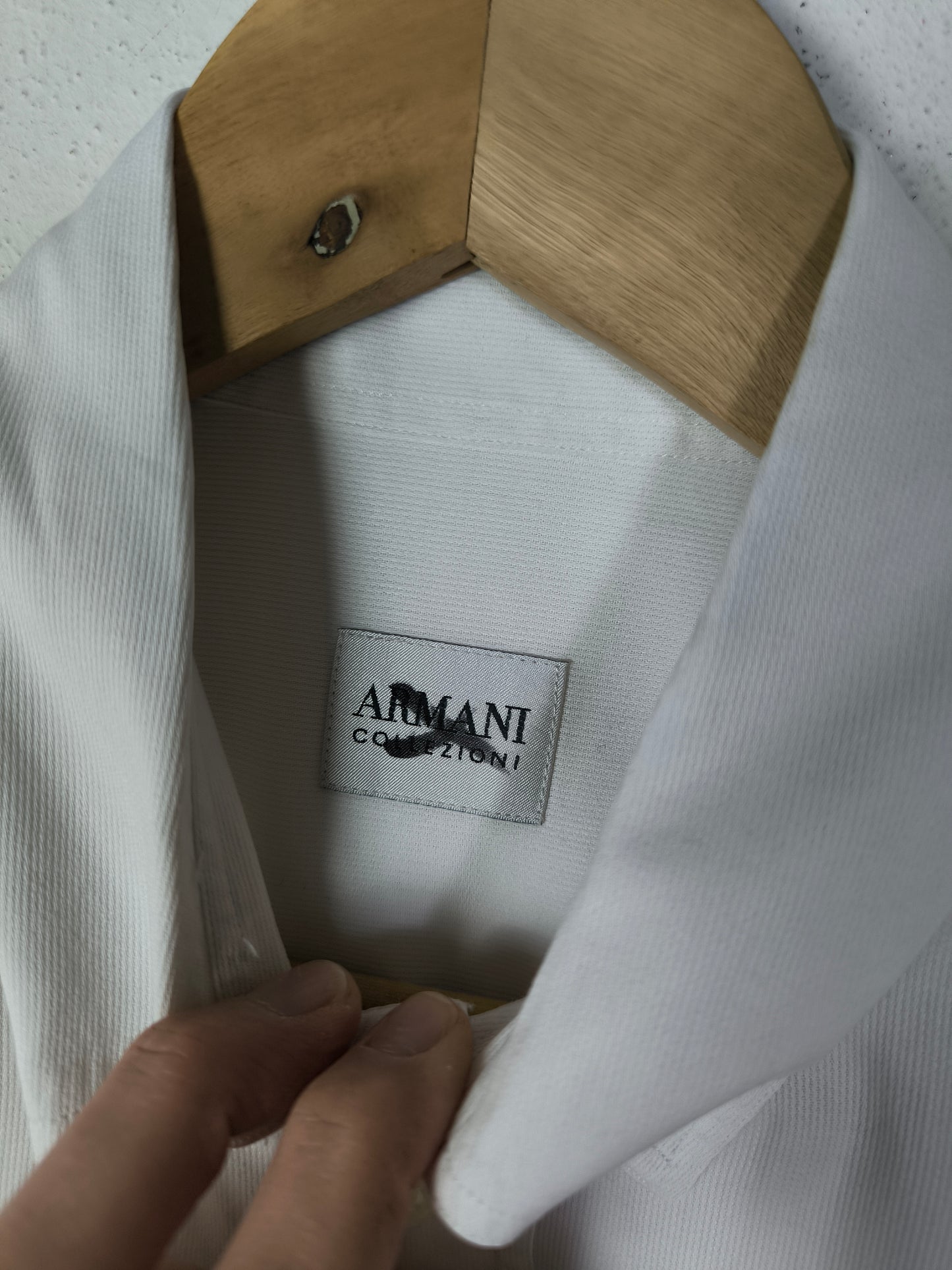 Camicia Armani Bianca