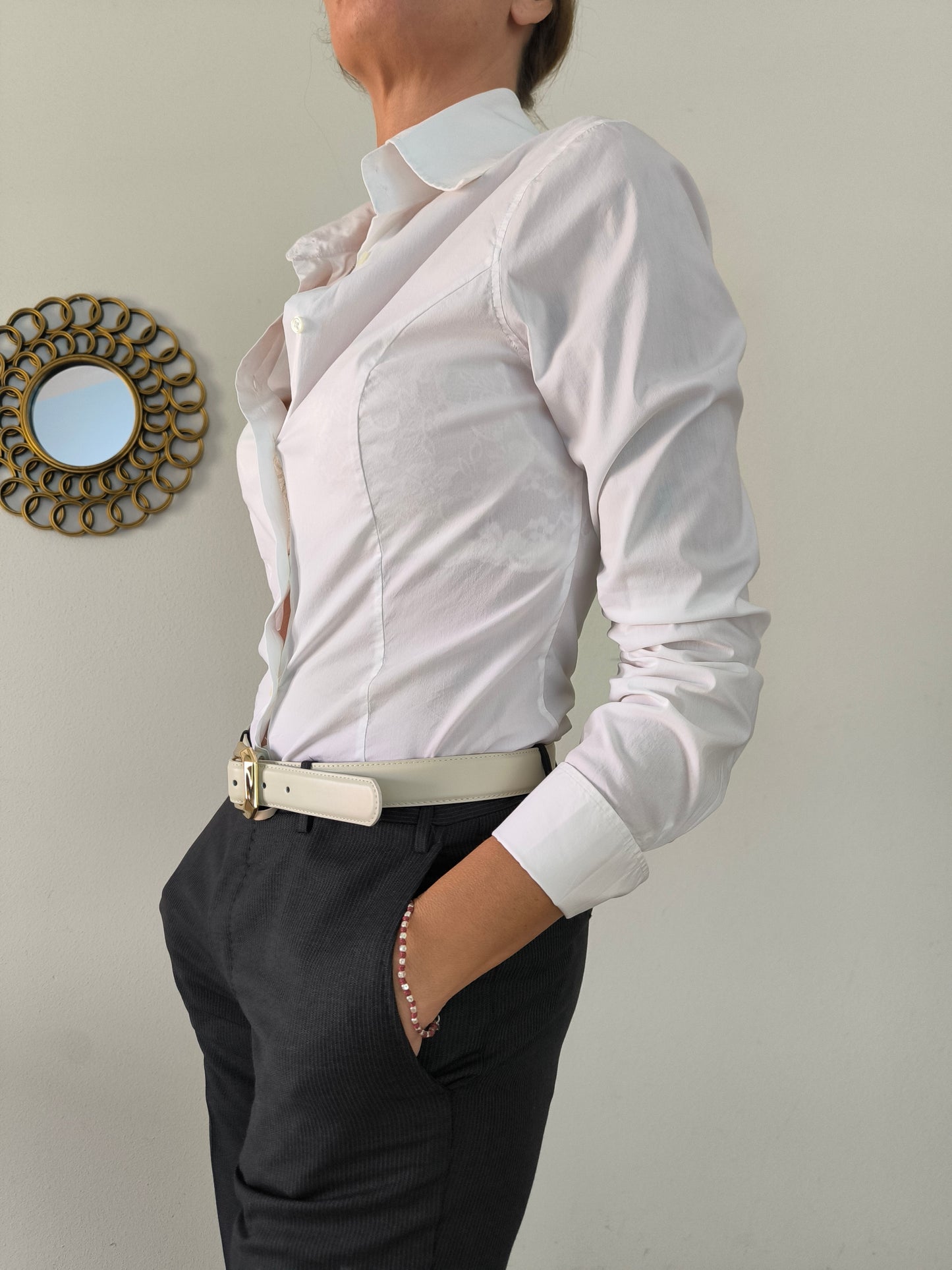 Camicia bianca Carlo Chionna