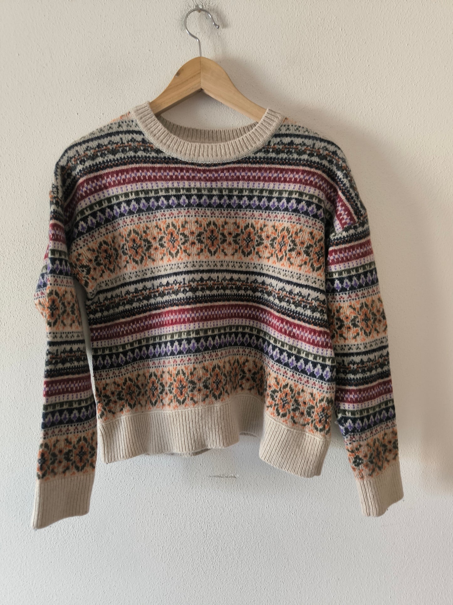 Maglione Scout fantasia misto lana
