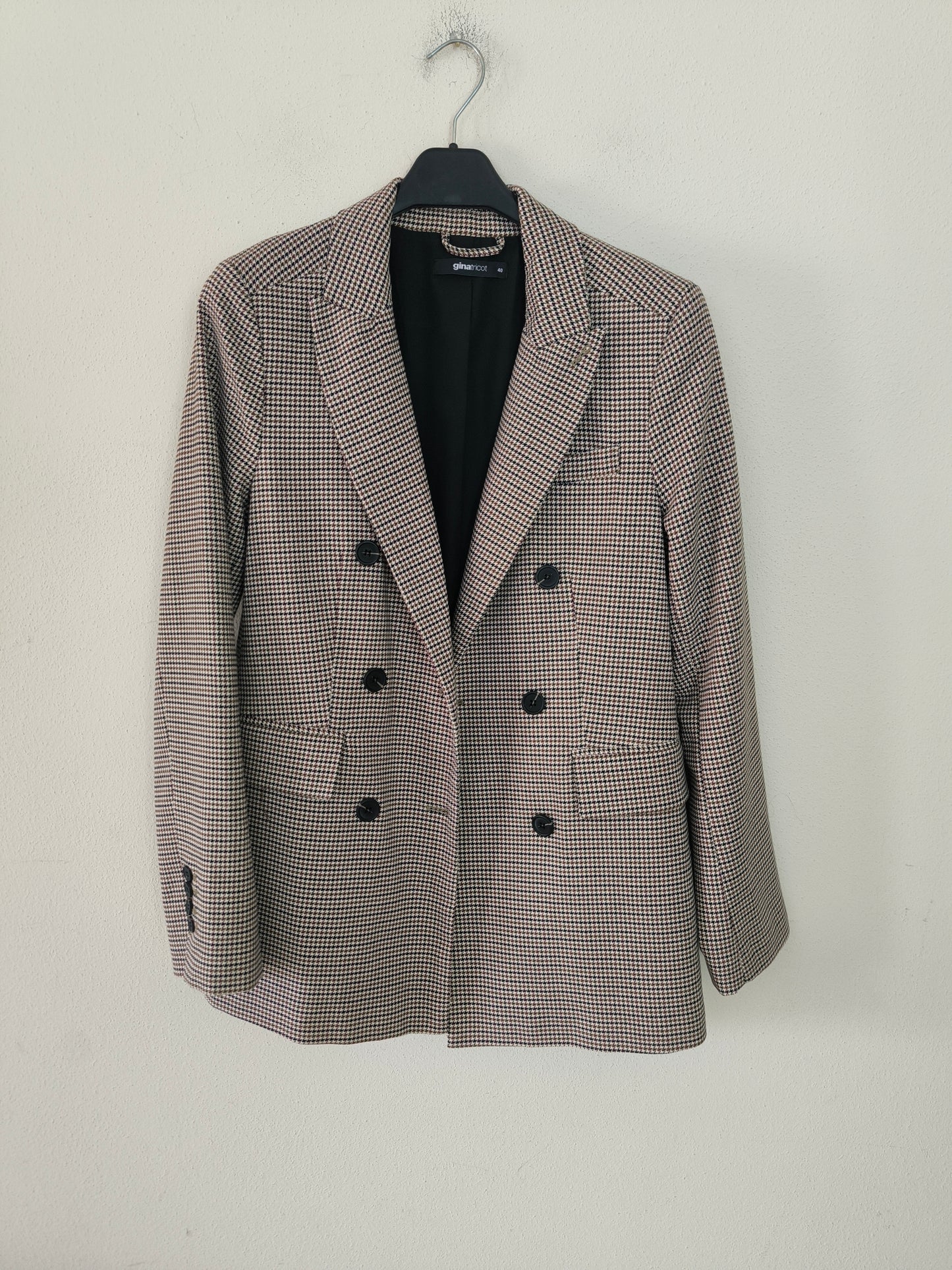 Blazer pied de poule Gina Tricot