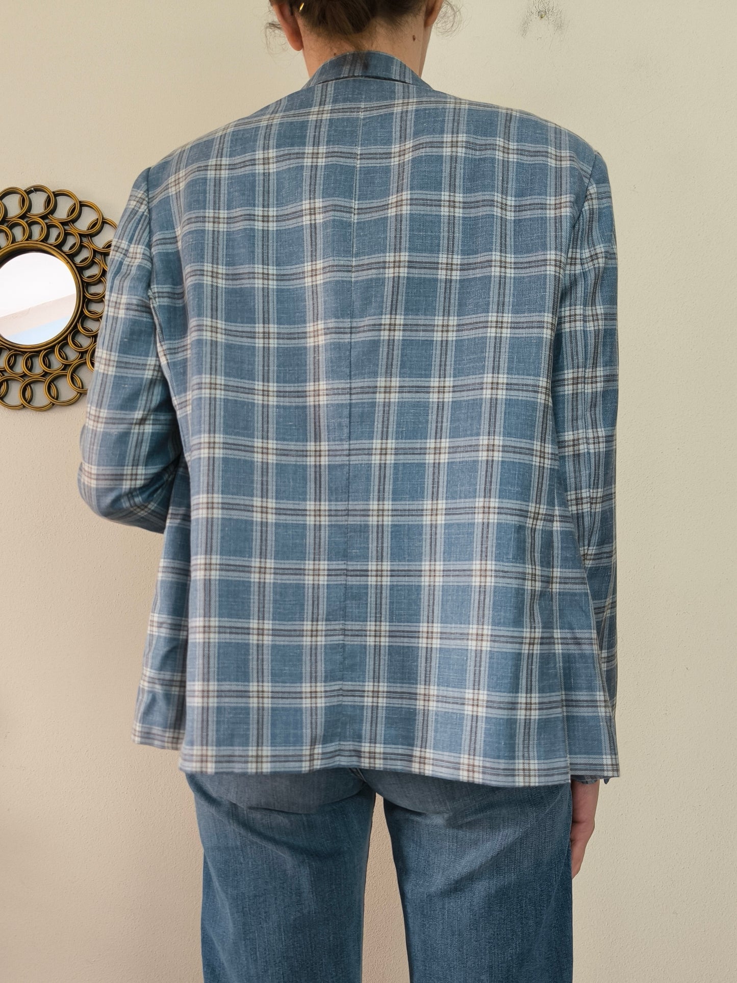 Blazer Sartoria Ernesto Capua azzurro